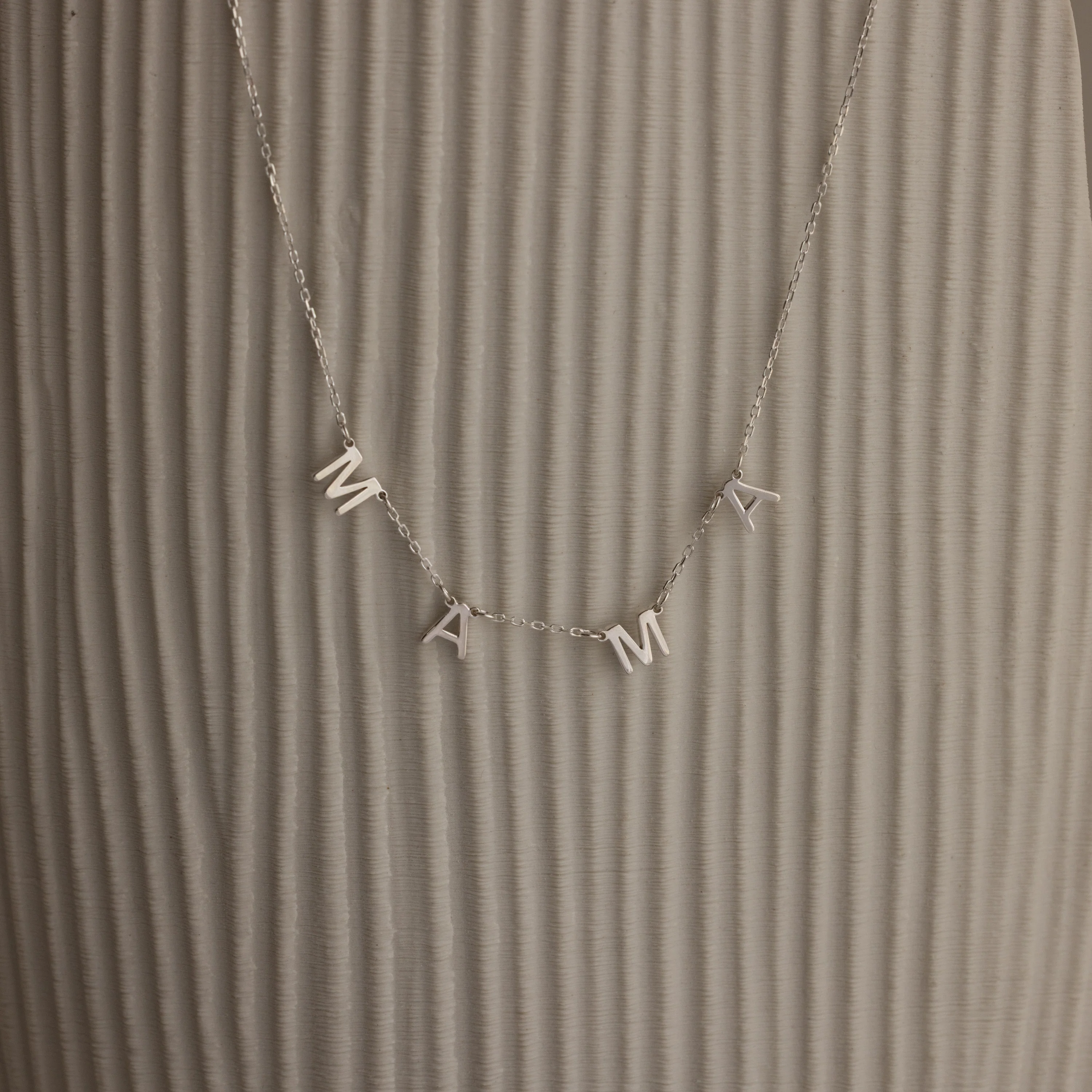 Alice Letter Name Necklace - Image 3
