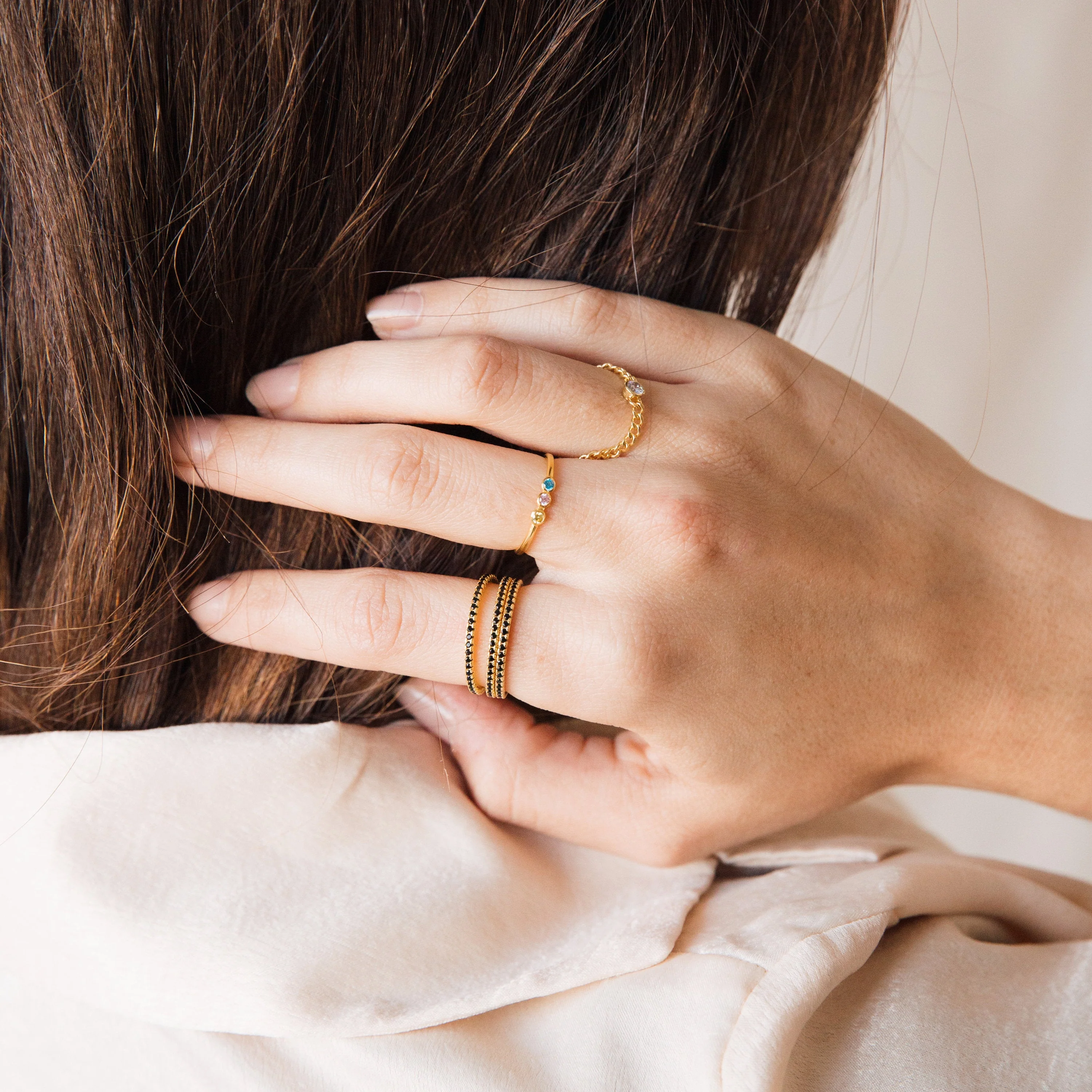 Amber Eternity Ring - Image 5