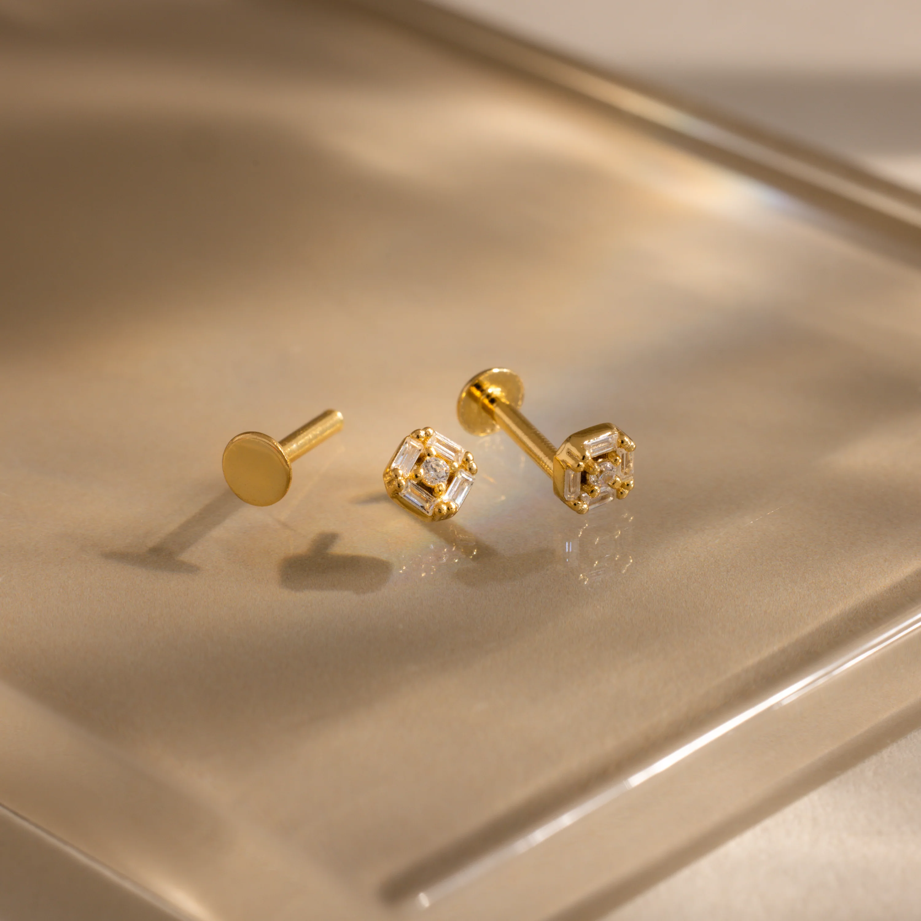 Art Deco Flatback Studs - Image 7
