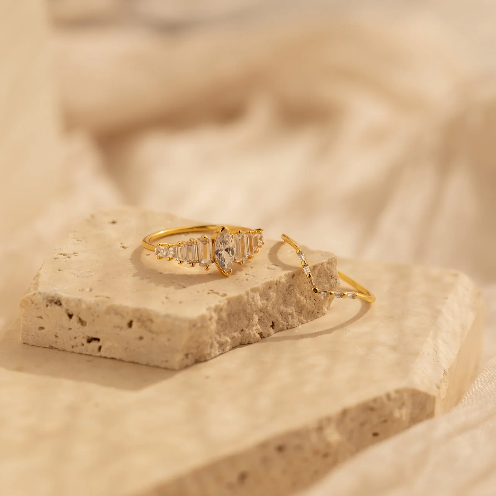 Art Deco Ring Set - Image 7
