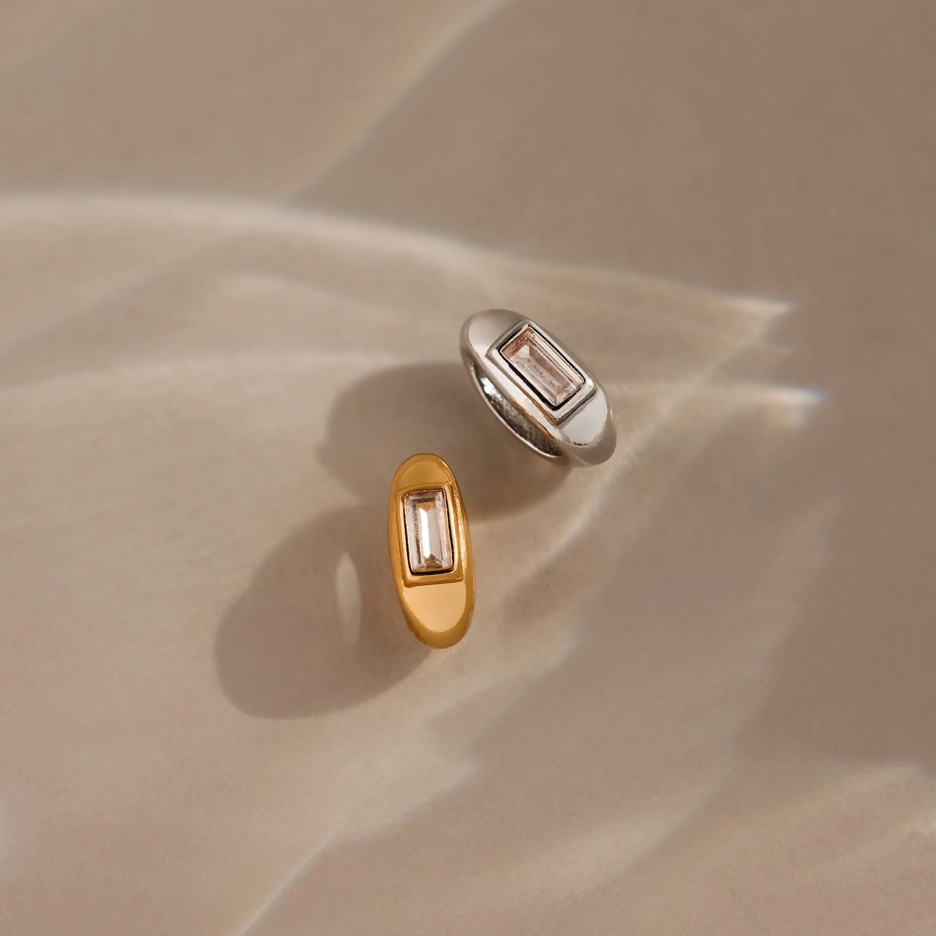 Baguette Diamond Spacer Charm - Image 6