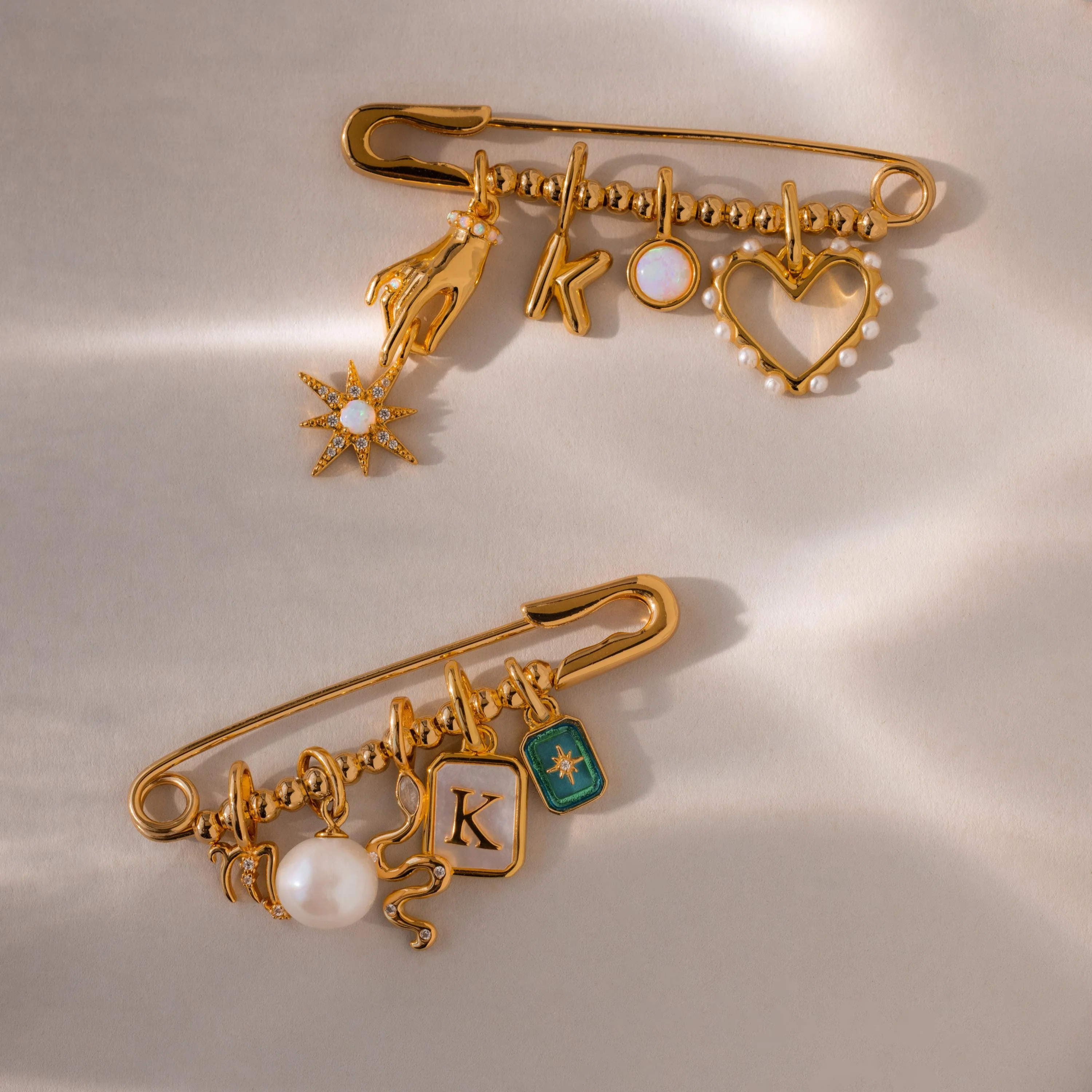 Beaded Charm Pin - Image 5