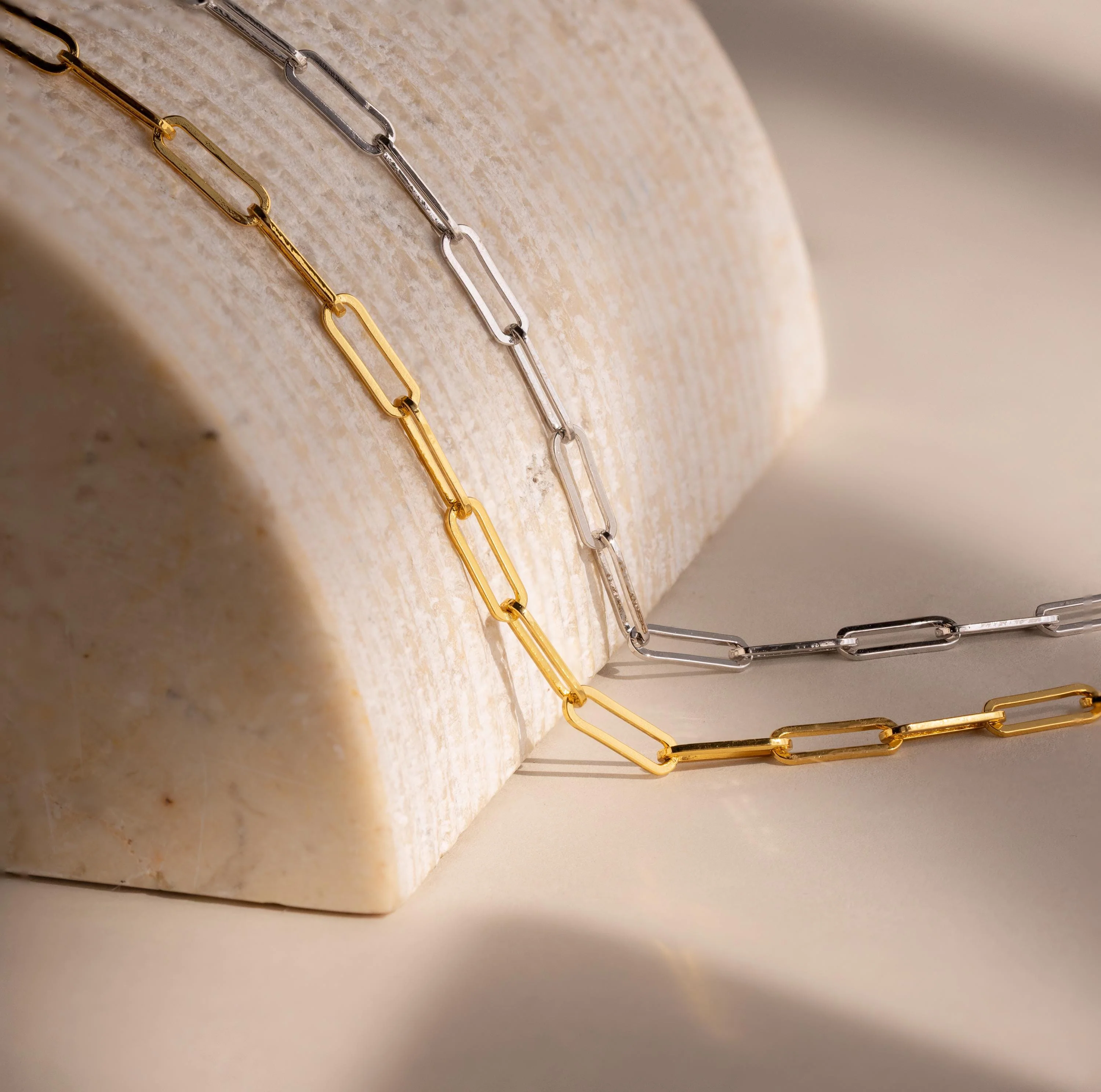 Bold Paperclip Chain Necklace - Image 7
