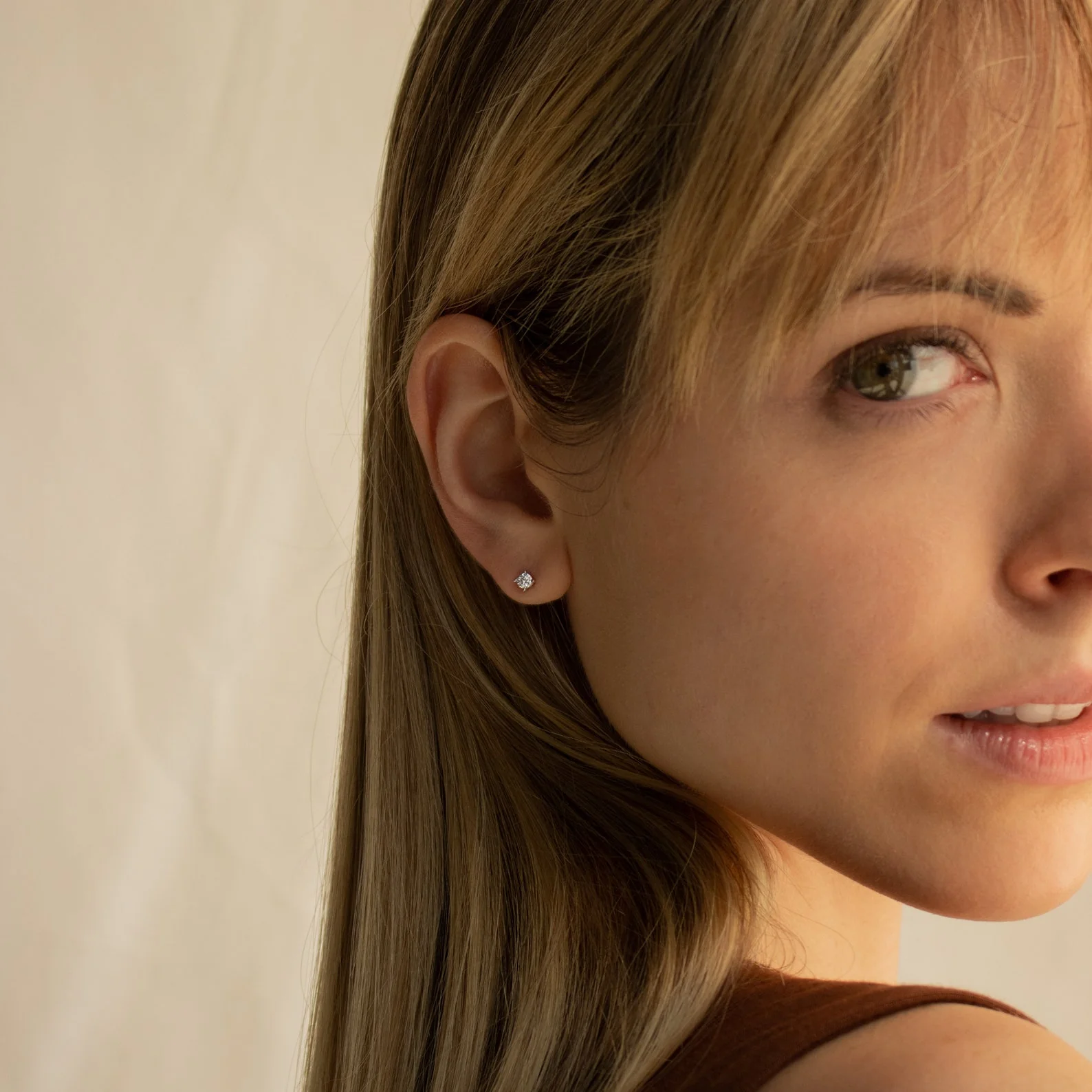 Booker Classic Diamond Studs - Image 7