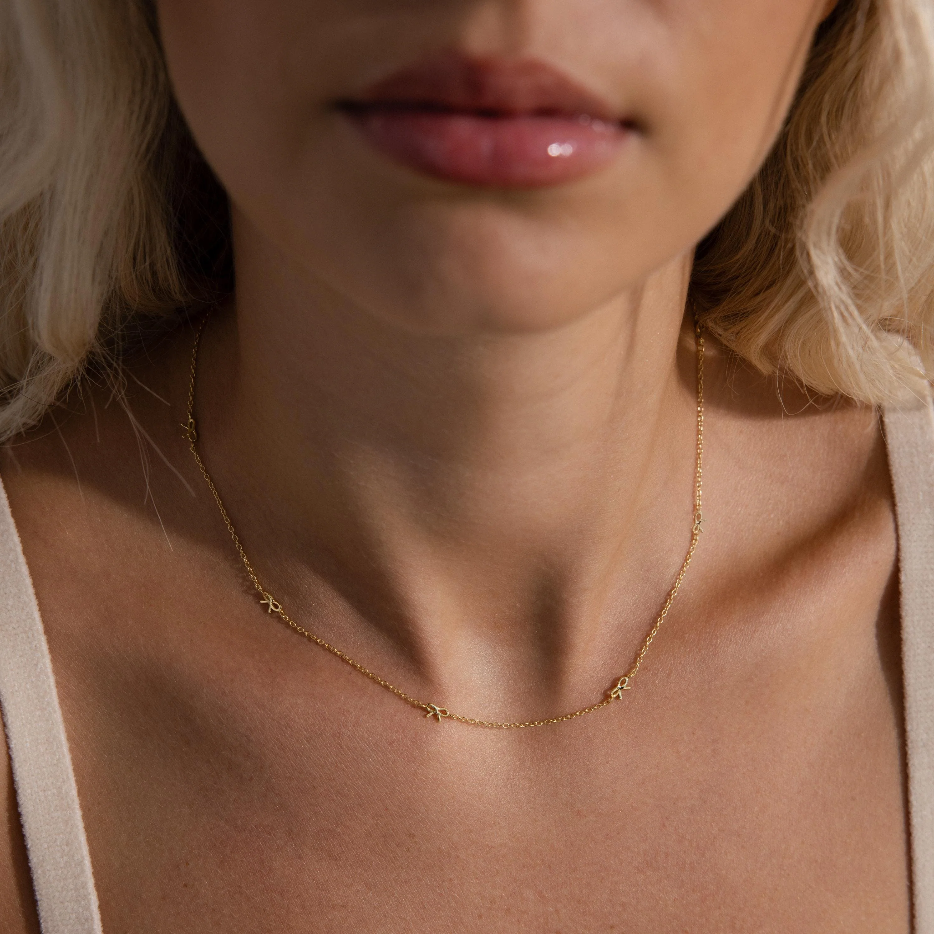 Bow Station Necklace - Image 8