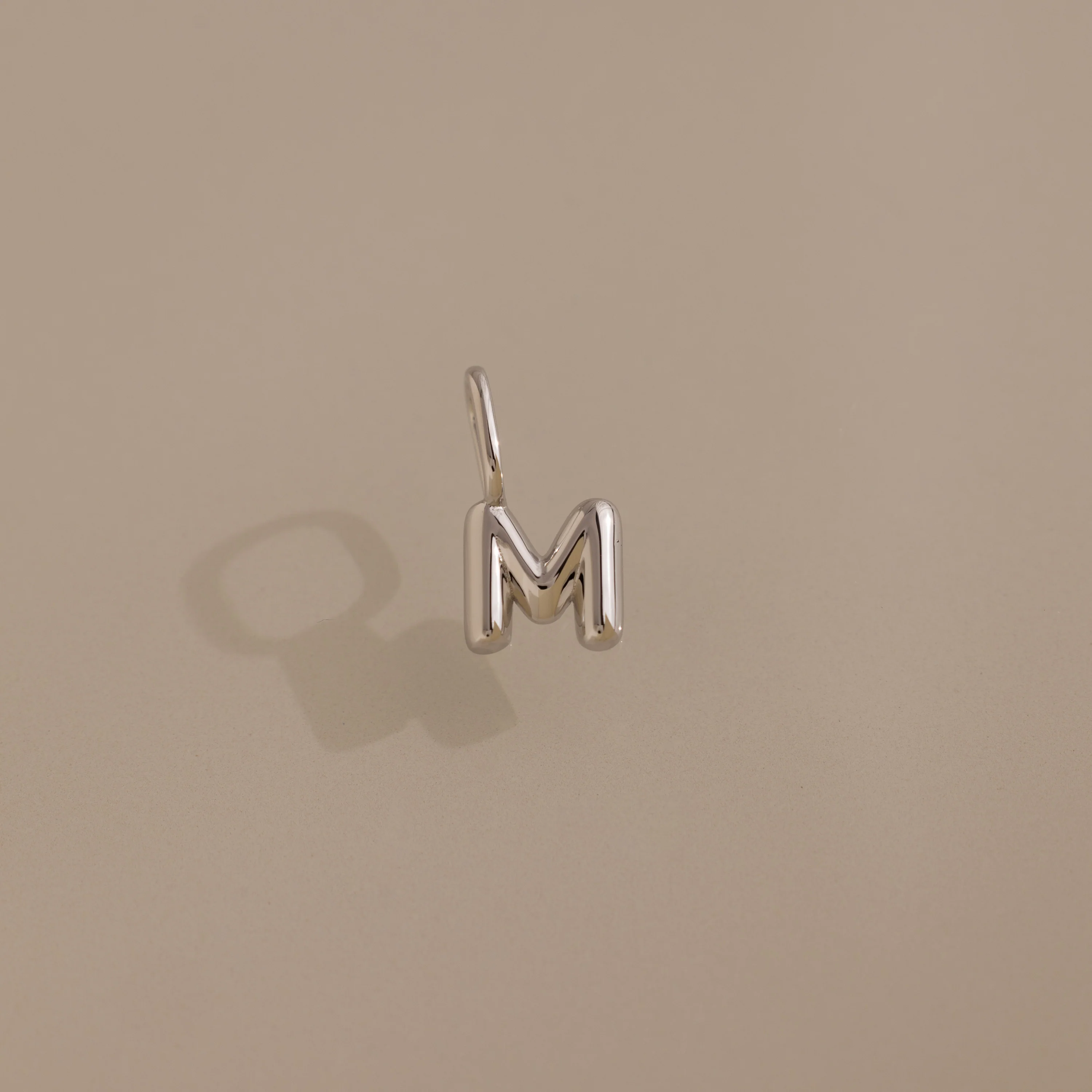 Bubble Letter Charm in Silver - Image 16