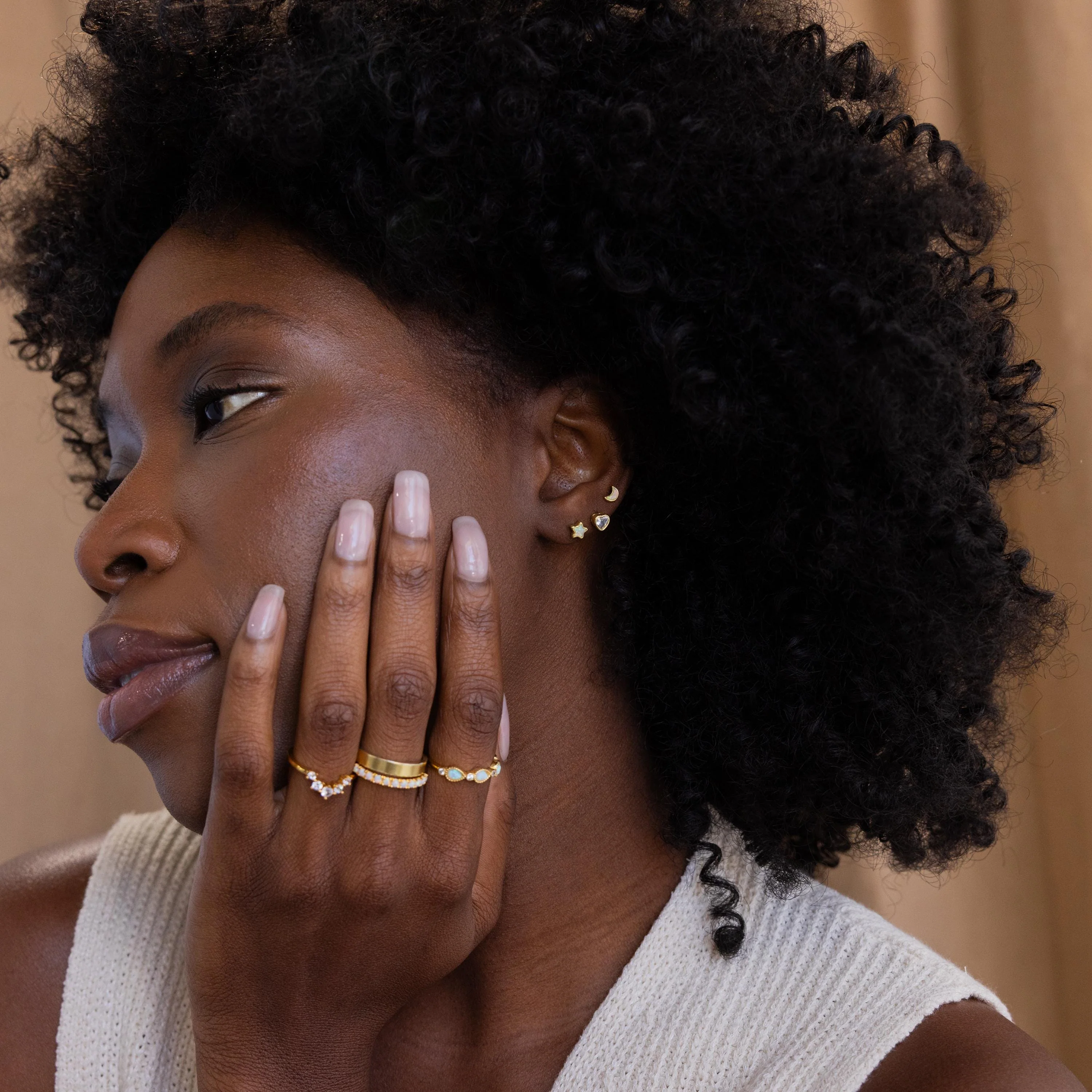 Celestial Flat Back Stud Set - Image 6