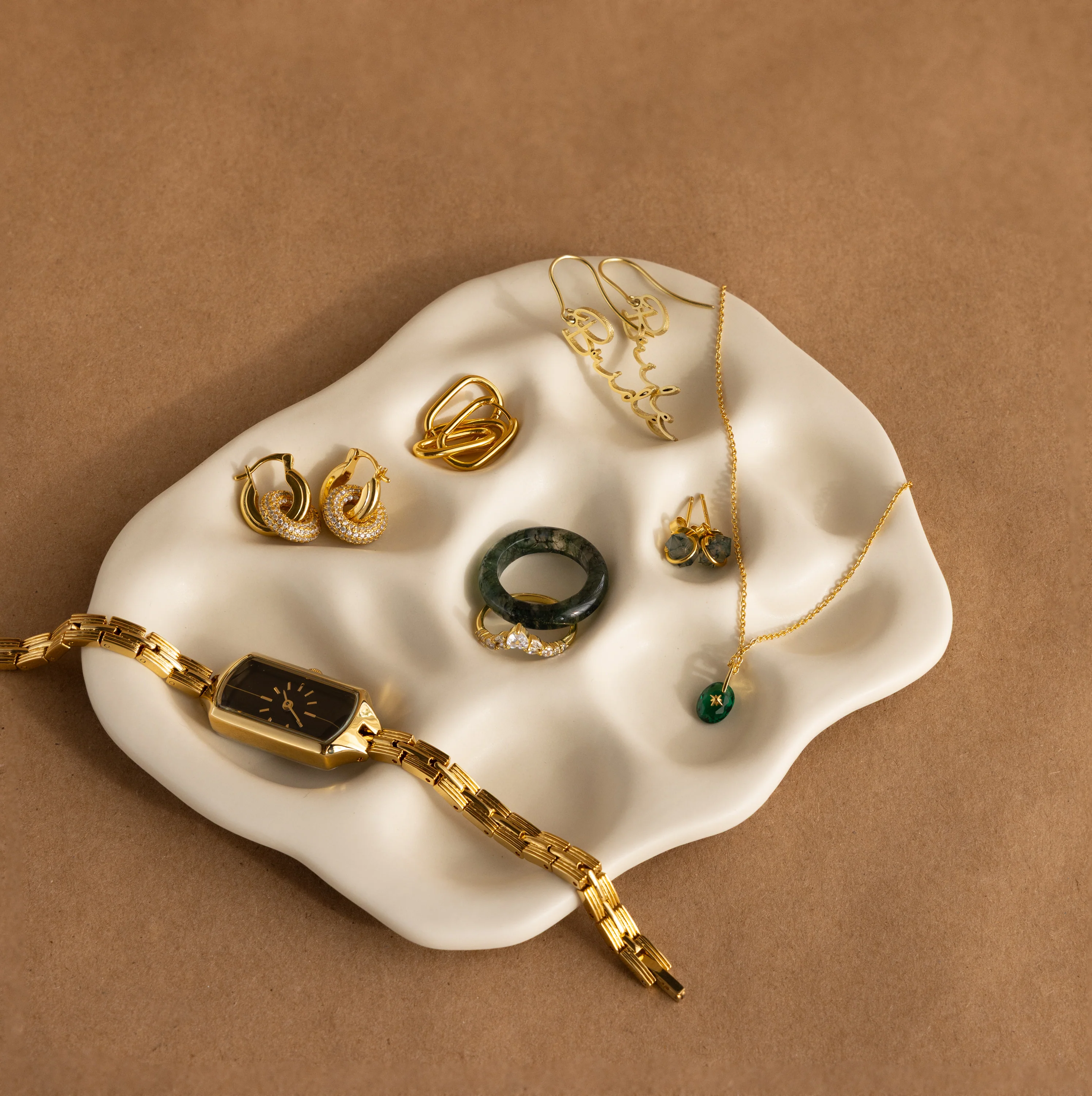 Ceramic Treasure Trove Jewelry Dish - Image 3