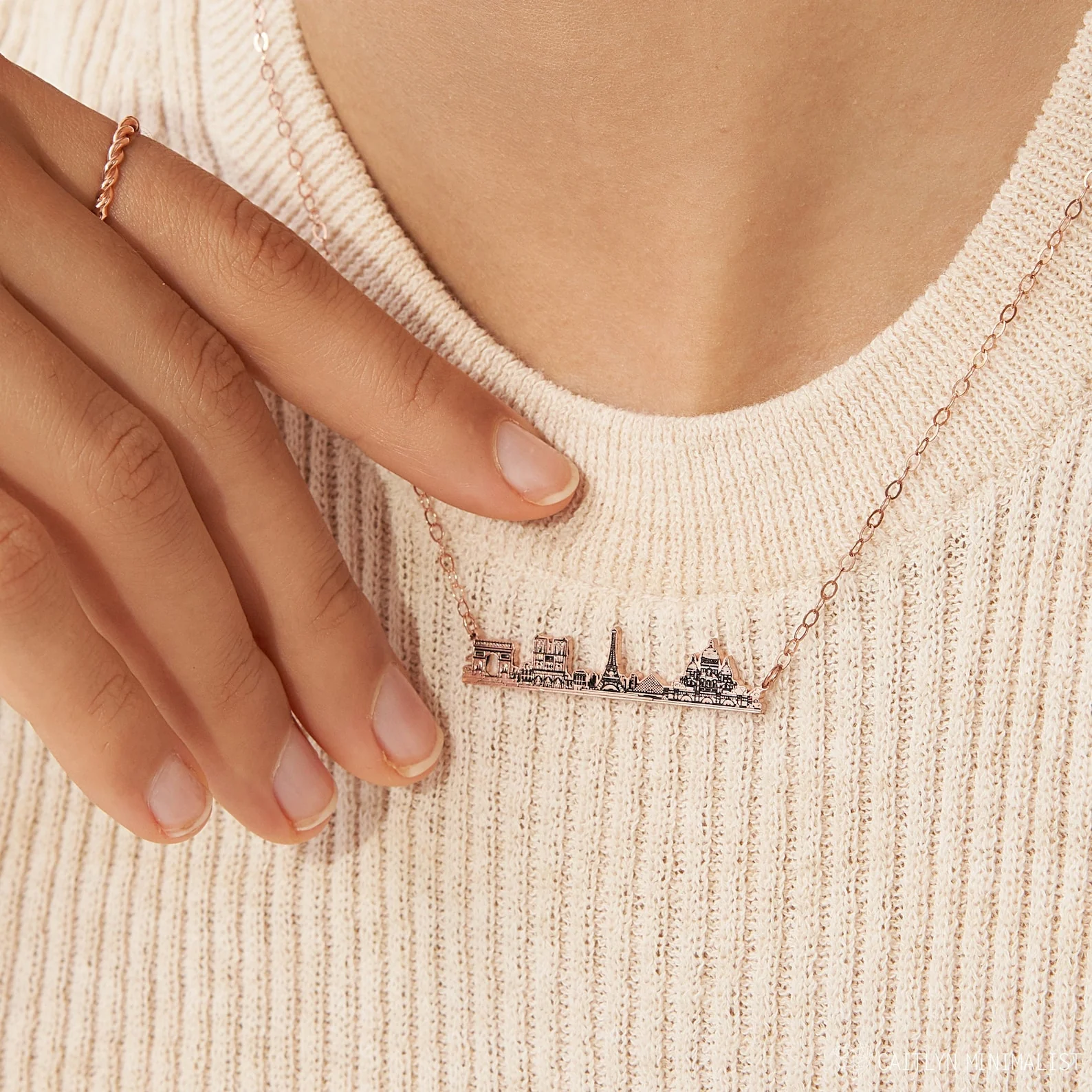 City Skyline Necklace - Image 2