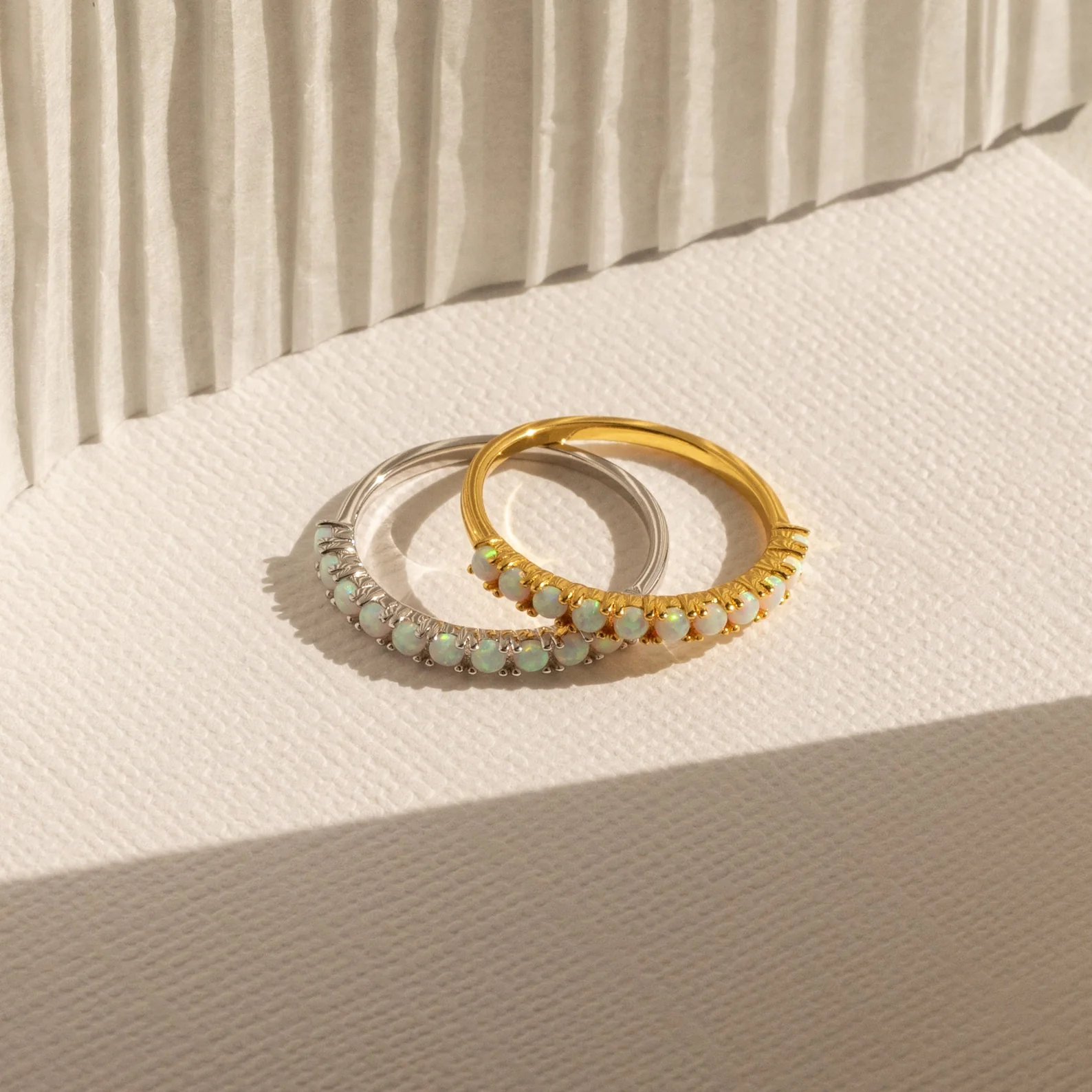 Crescent Opal Ring - Image 7