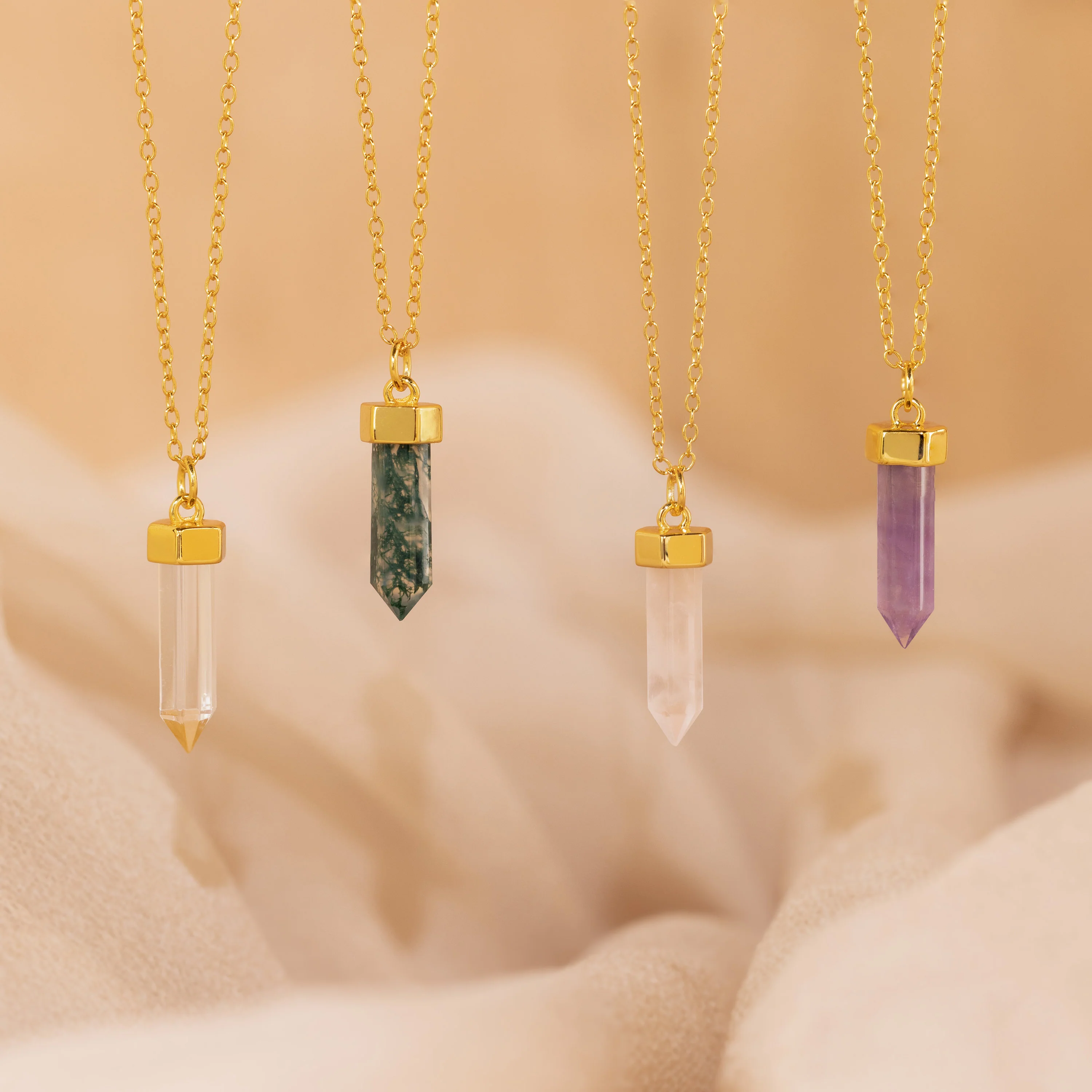 Crystal Quartz Necklaces - Image 3