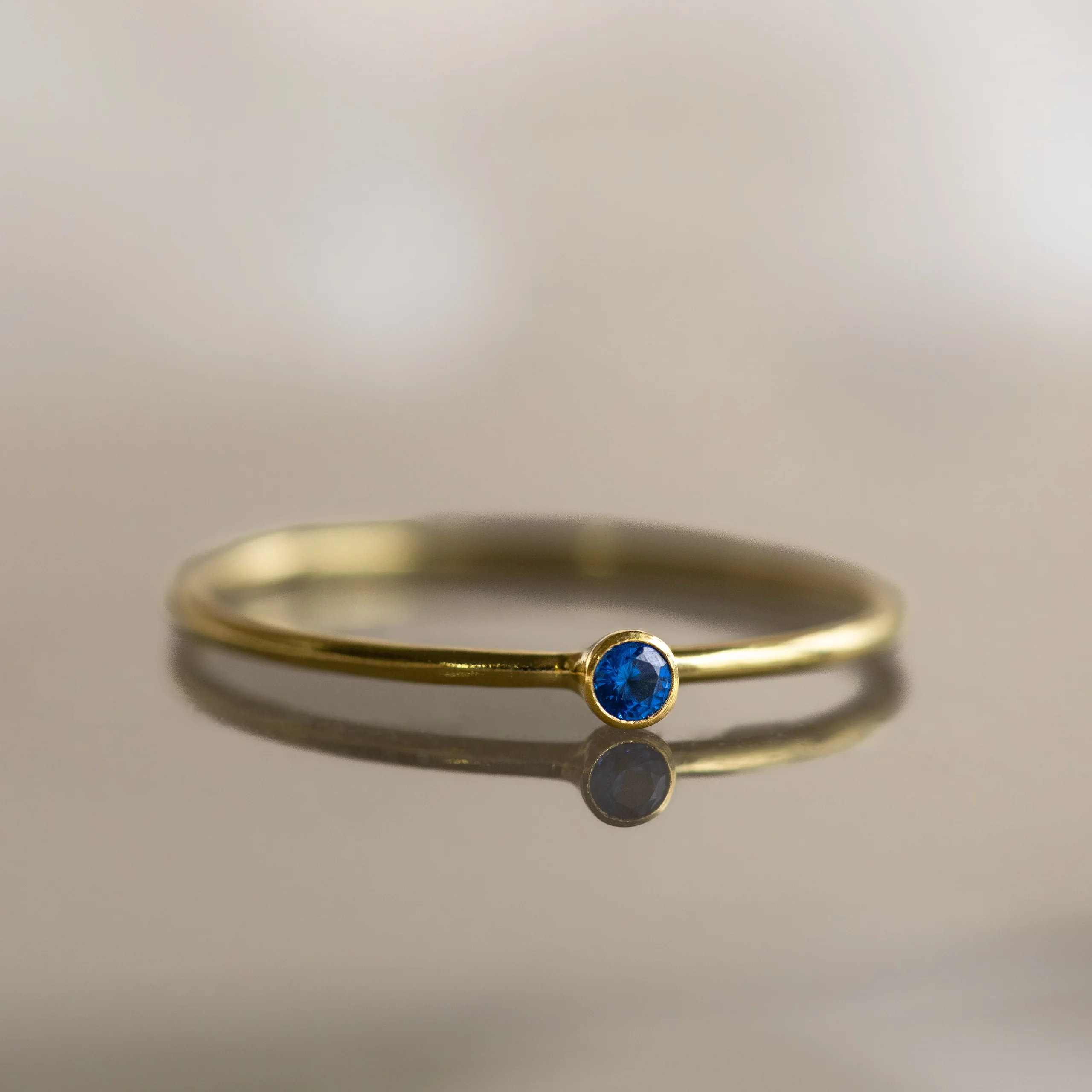 Tiny Birthstone Ring - Image 6