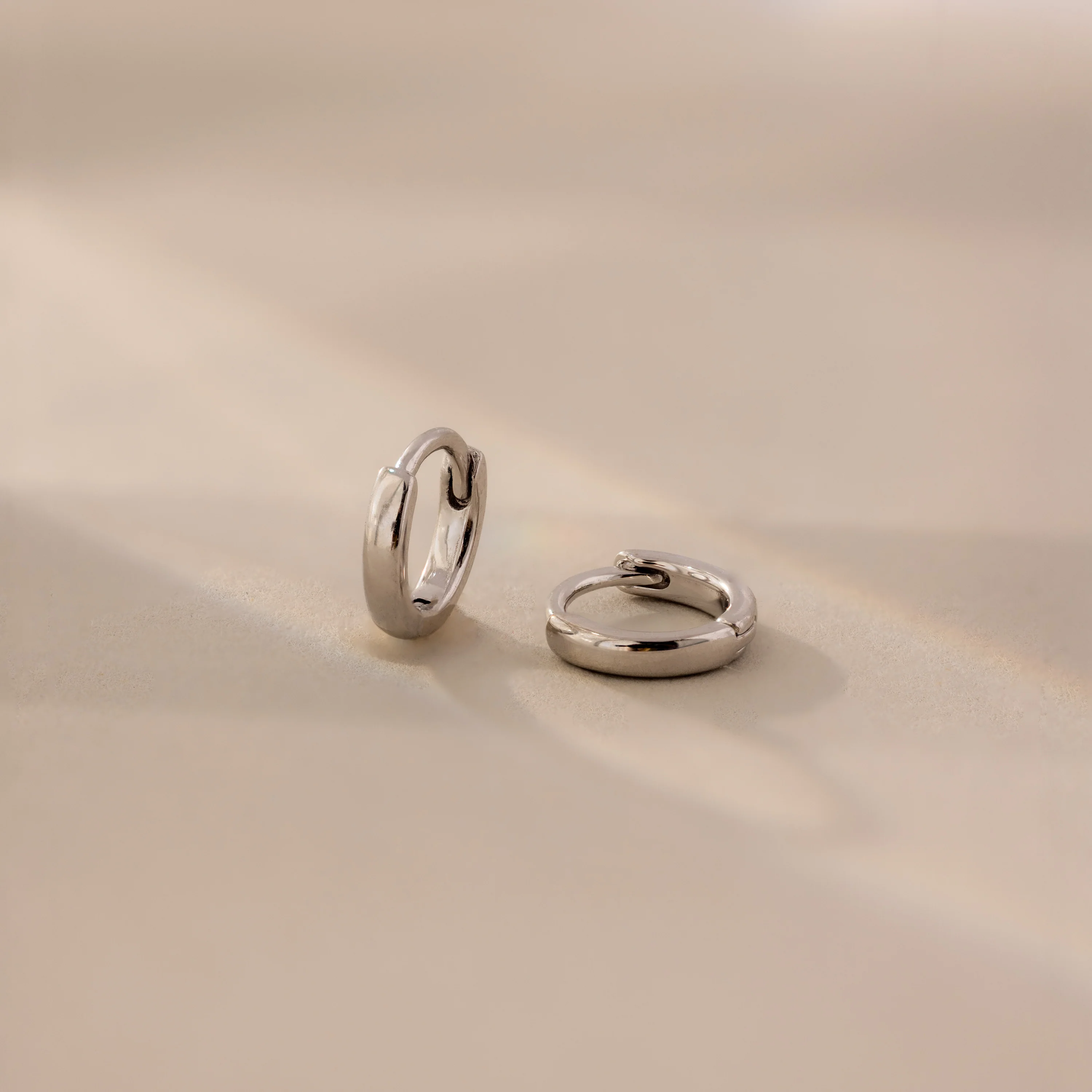 6mm Dainty Huggies - Image 3