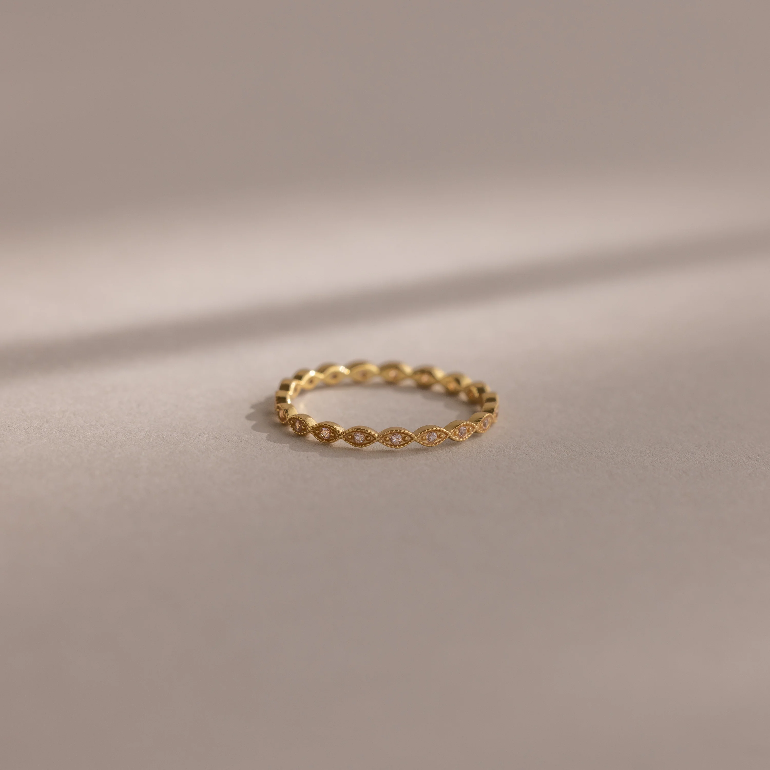 Dainty Marquise Birthstone Ring - Image 10
