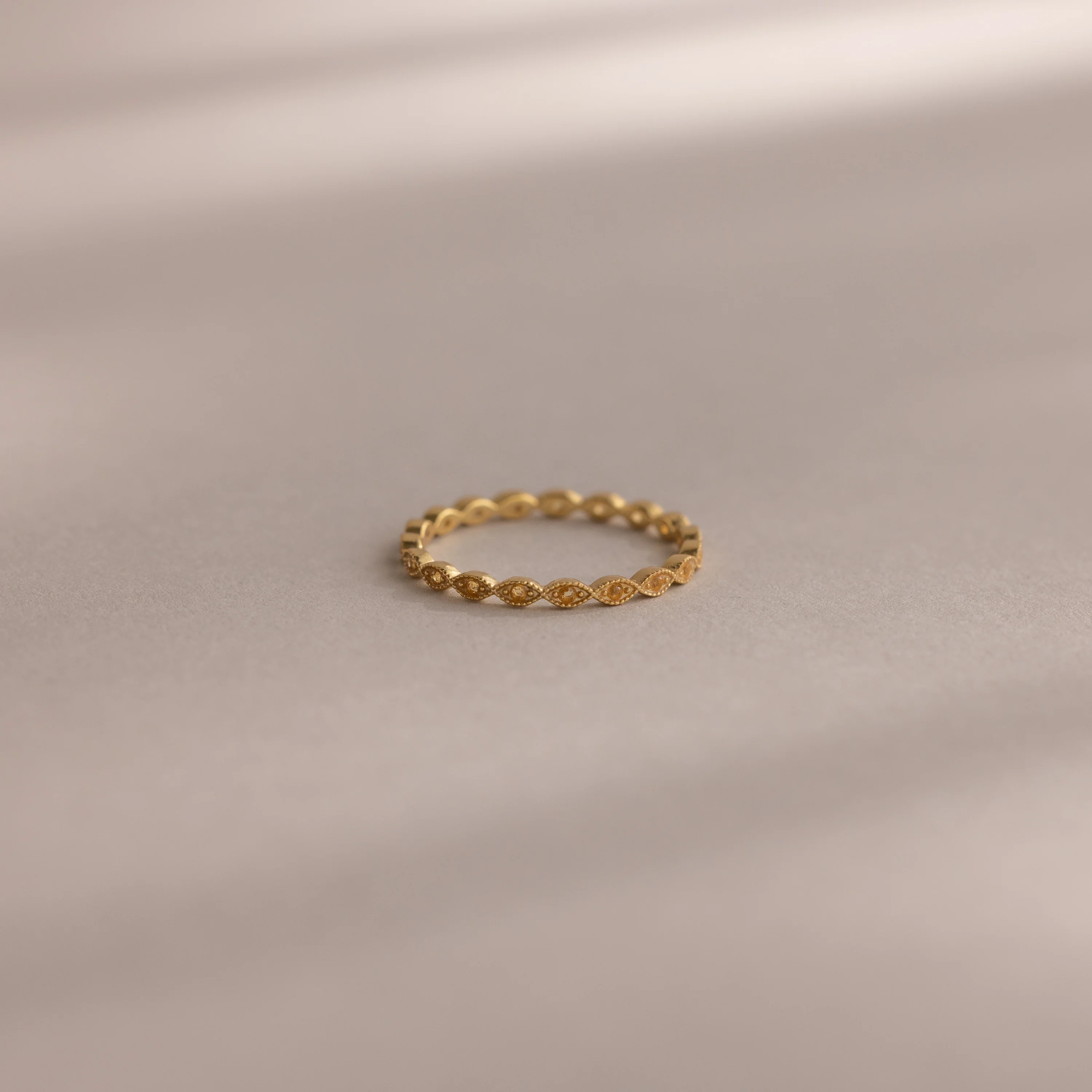 Dainty Marquise Birthstone Ring - Image 11
