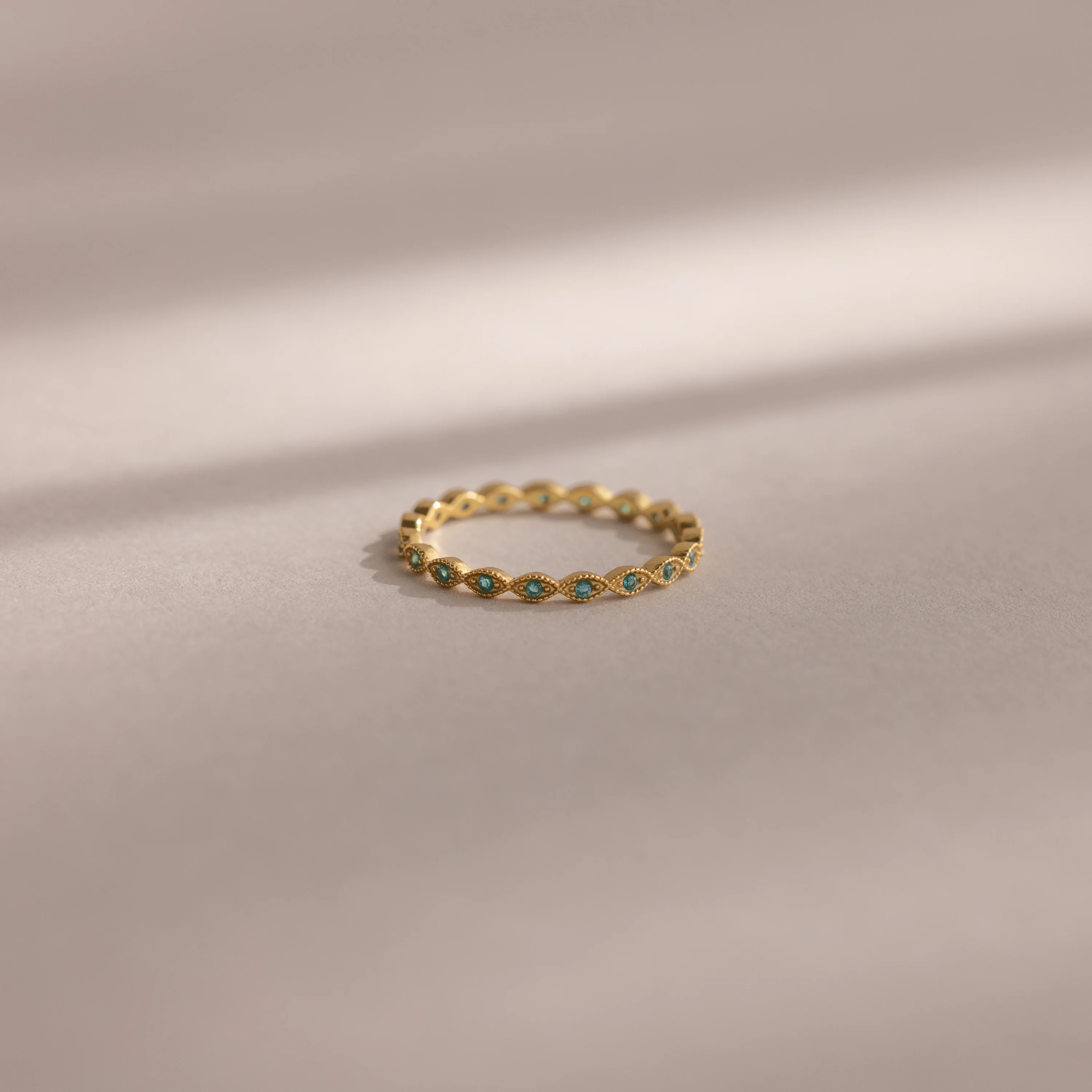 Dainty Marquise Birthstone Ring - Image 12
