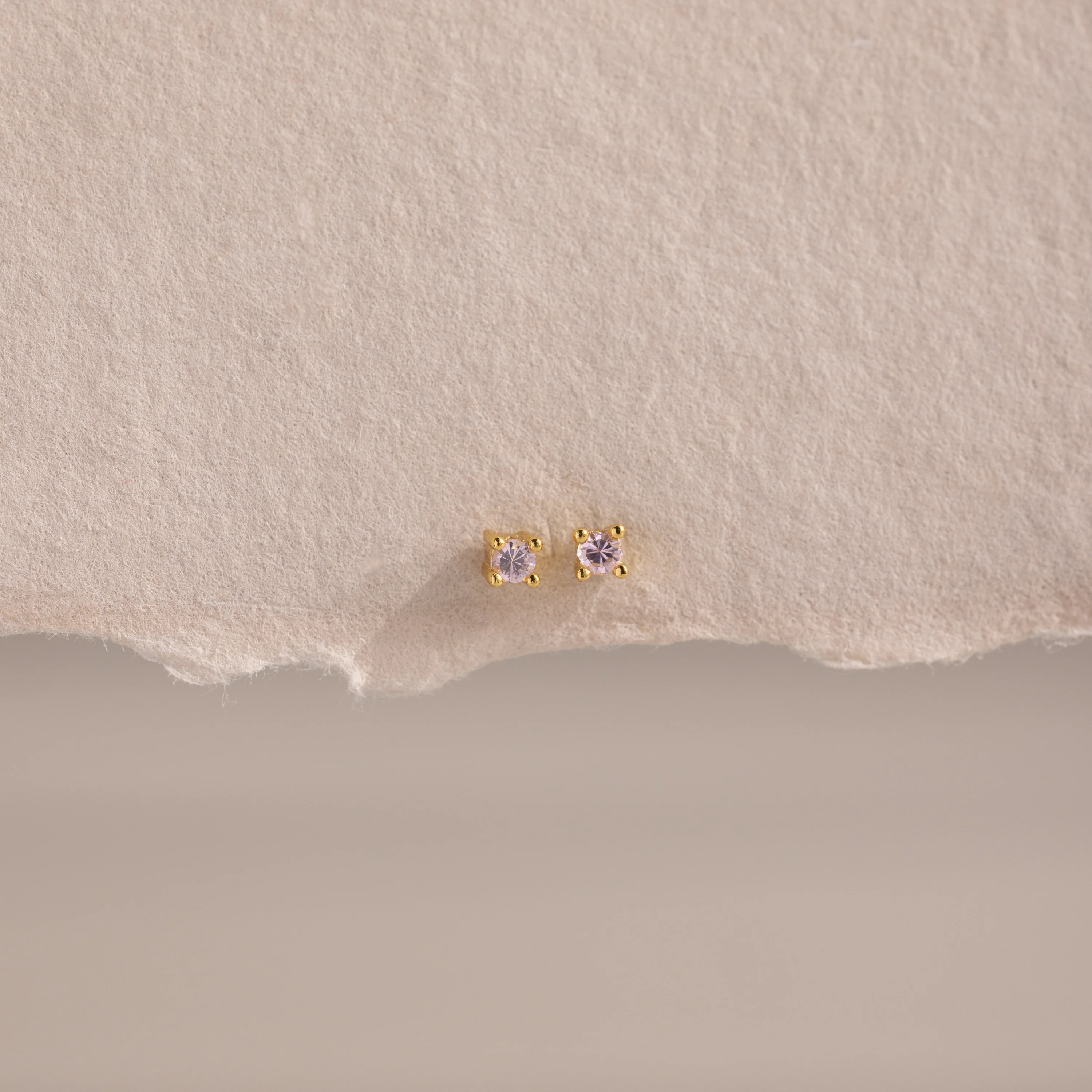 Dainty Birthstone Flatback Studs - Image 9