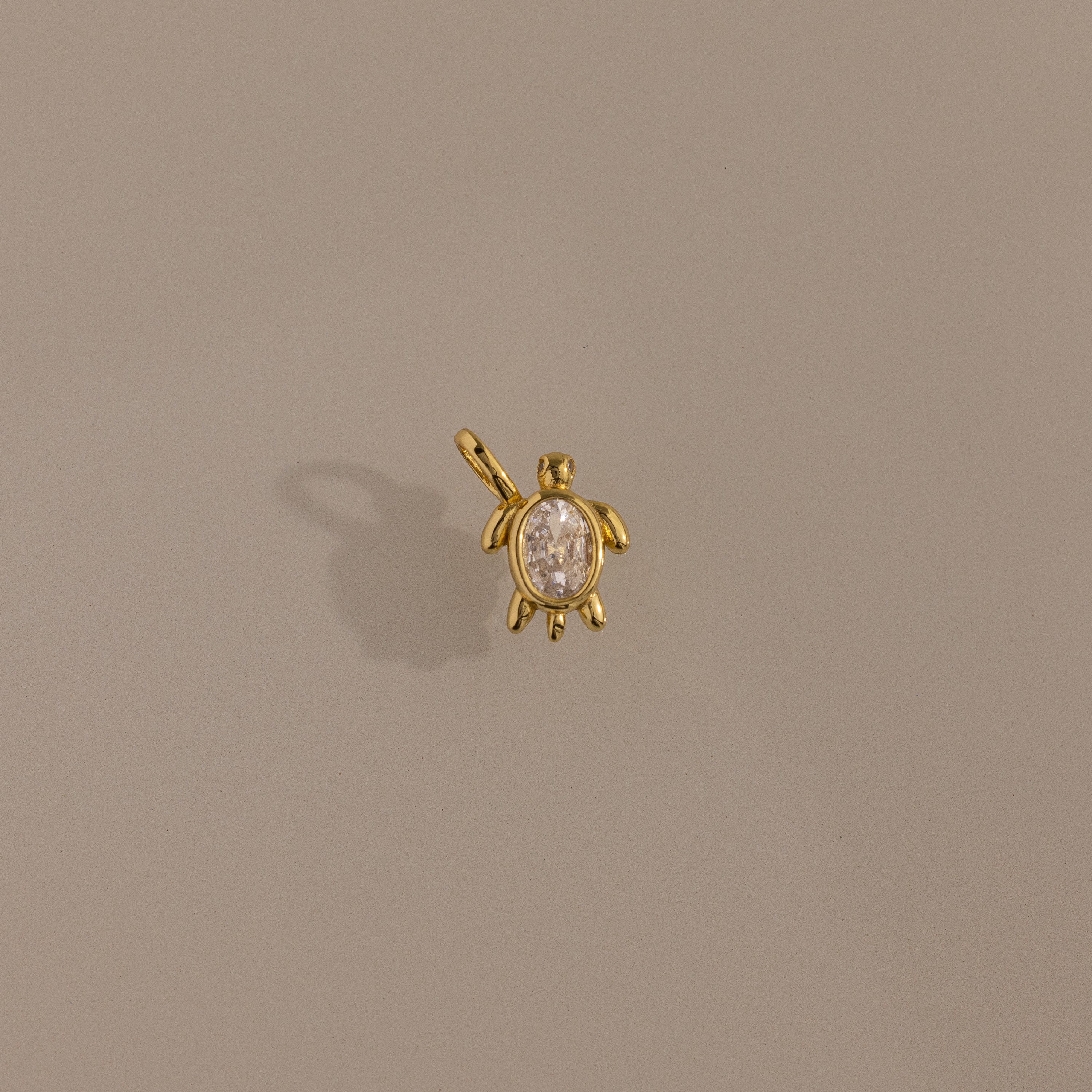 Diamond Turtle Charm