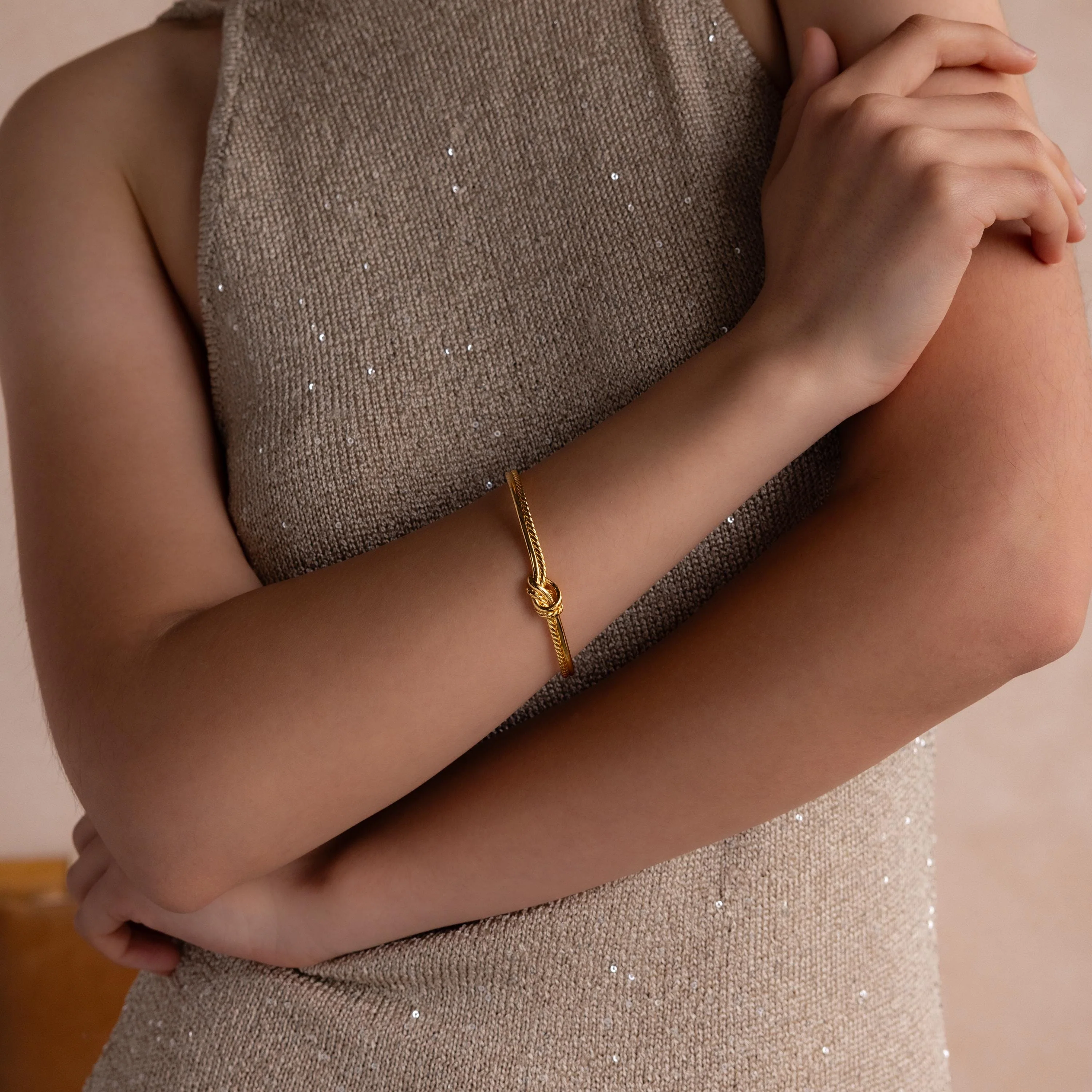 Duo Knot Bangle - Image 2