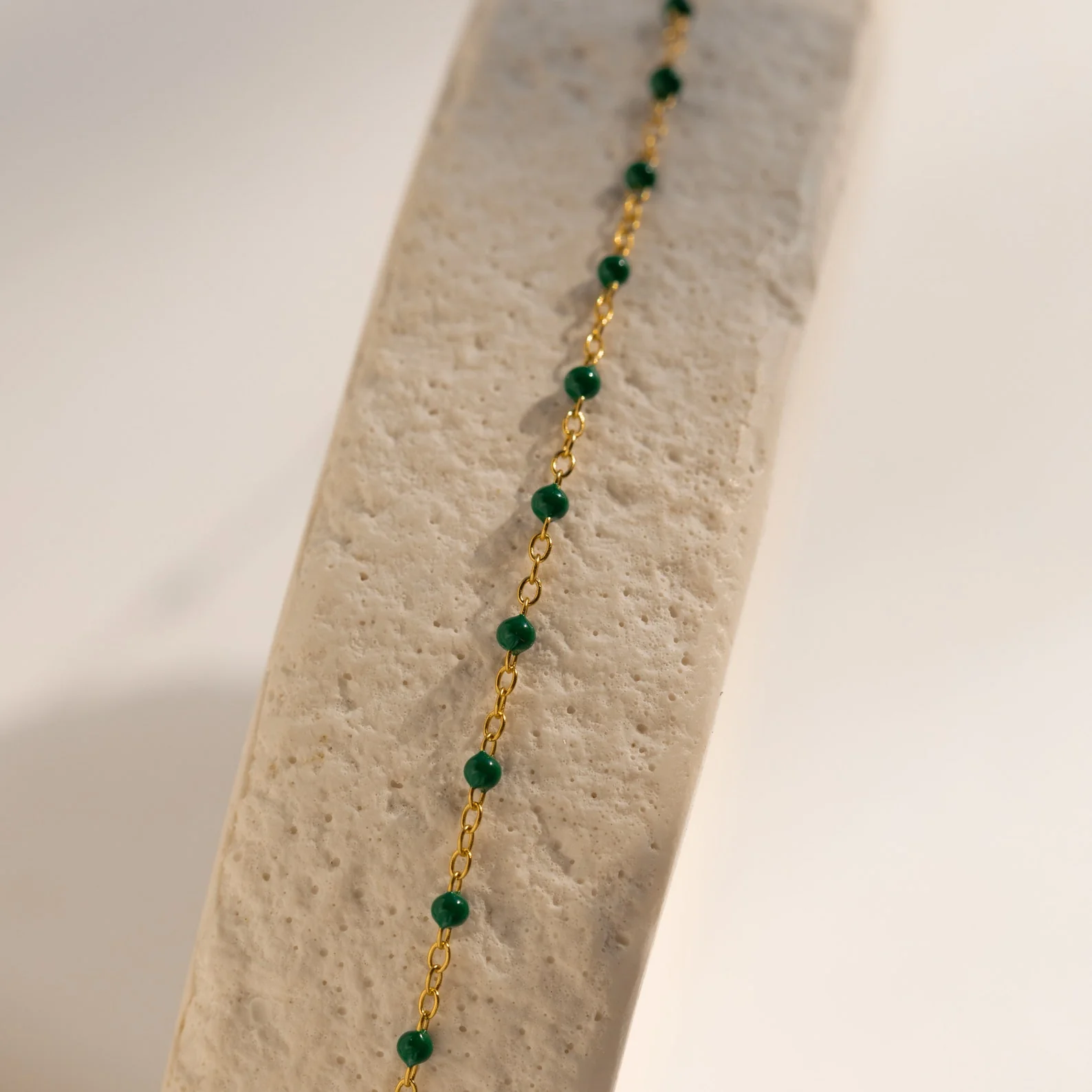 Emerald Station Necklace - Image 2