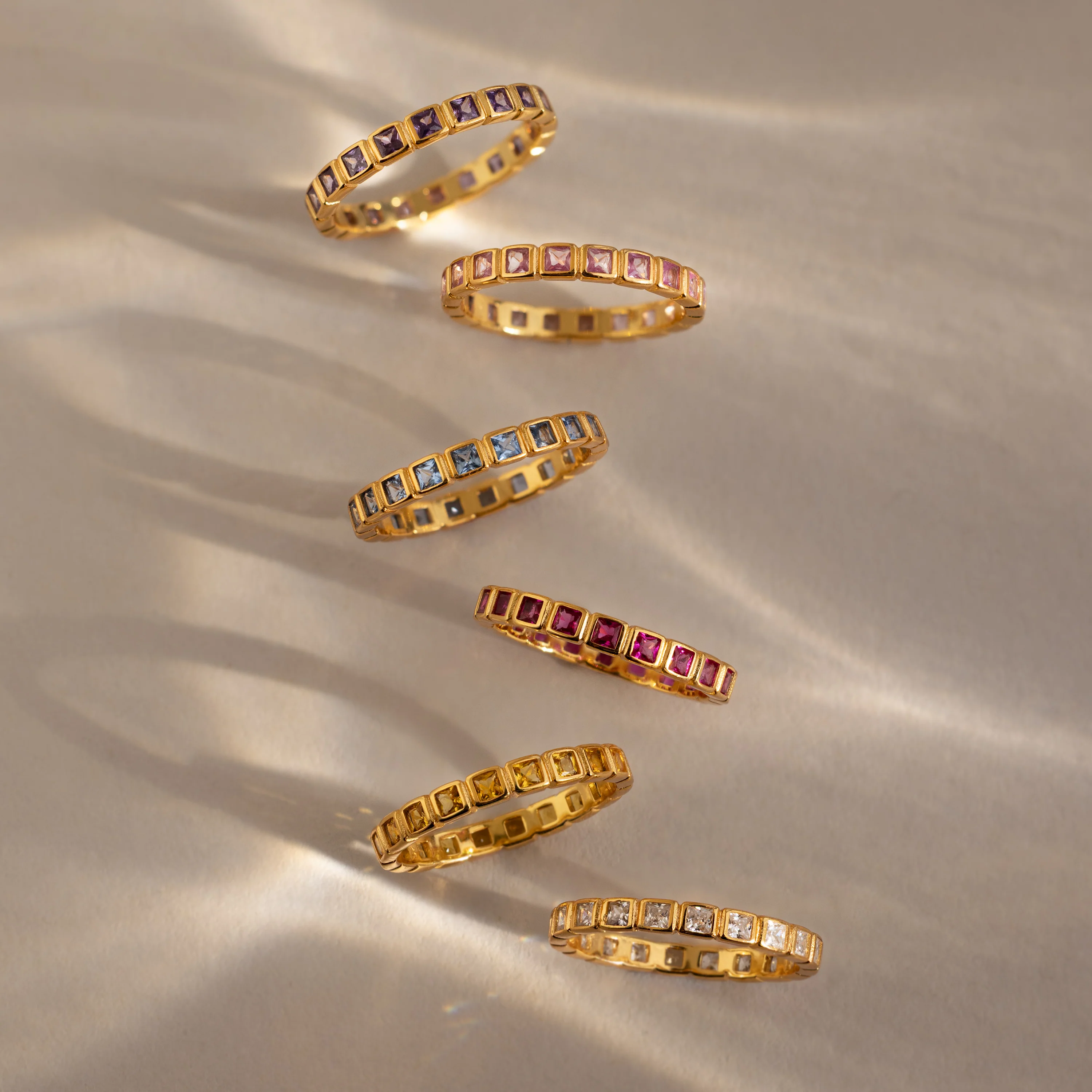 Eternity Bezel Ruby Ring - Image 5