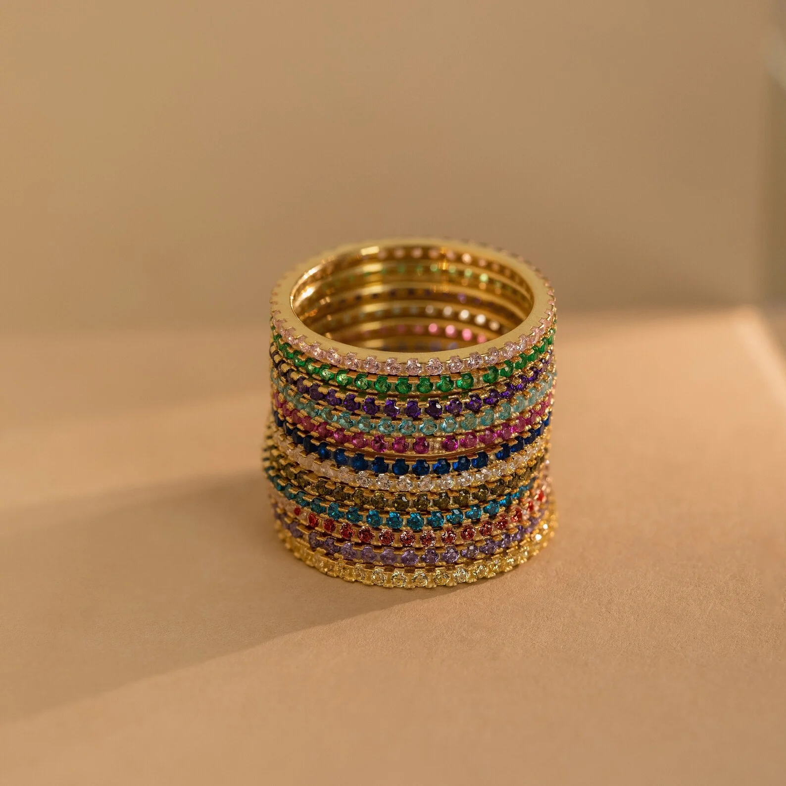Eternity Birthstone Ring - Image 6