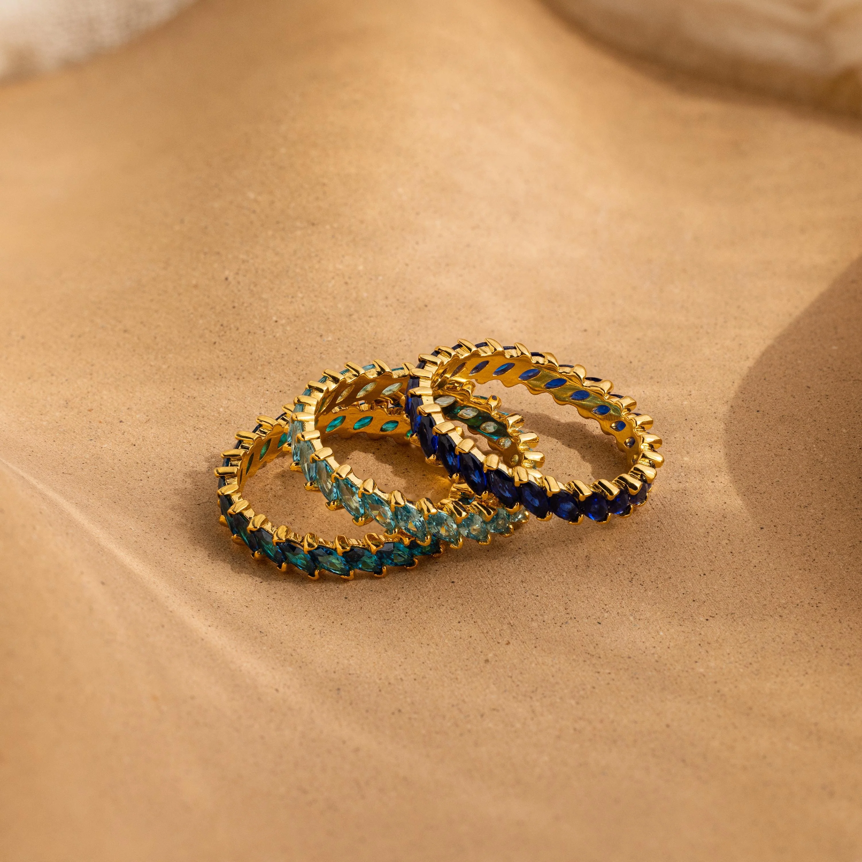 Eternity Marquise Birthstone Ring - Image 6