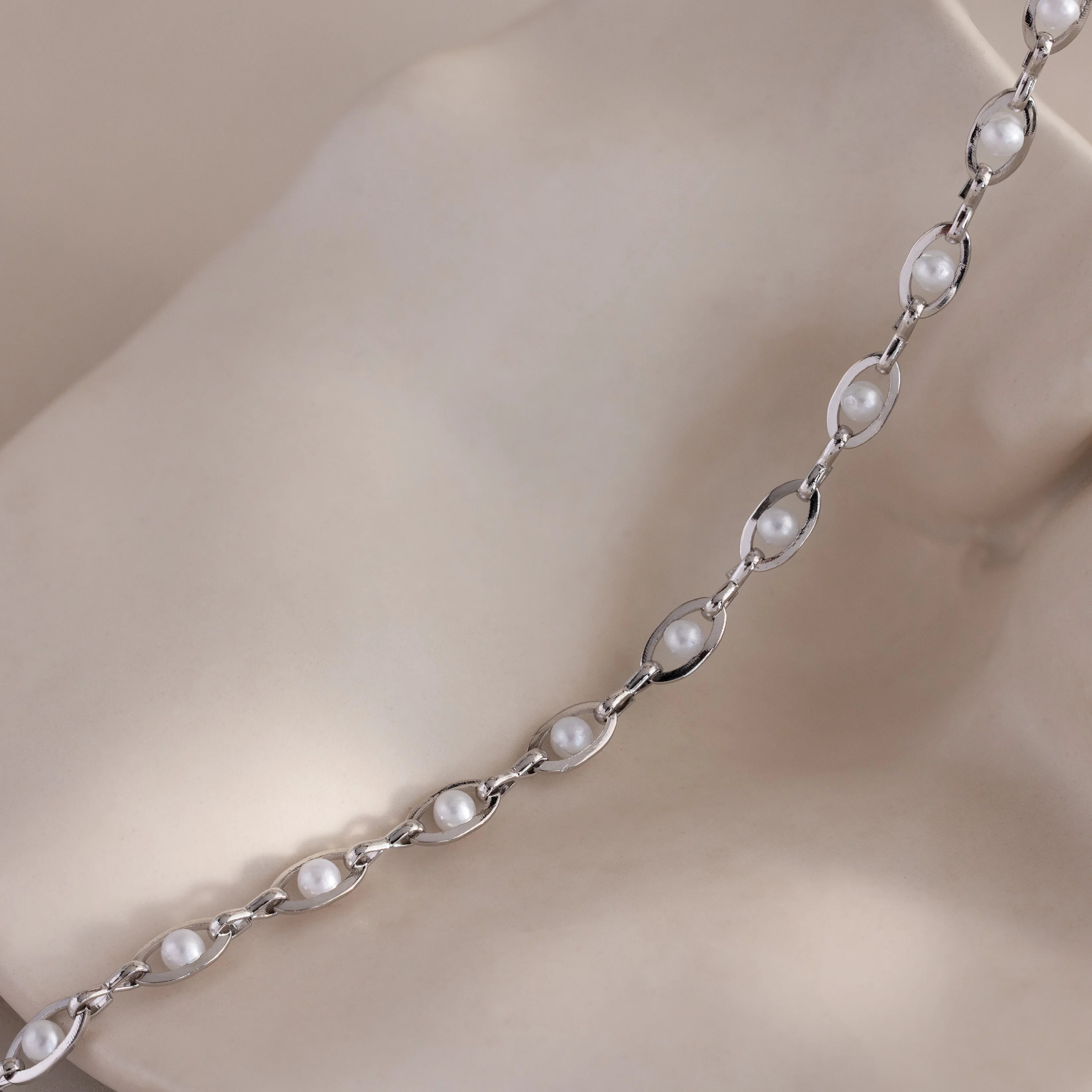 Eternity Pearl Choker Necklace - Image 6