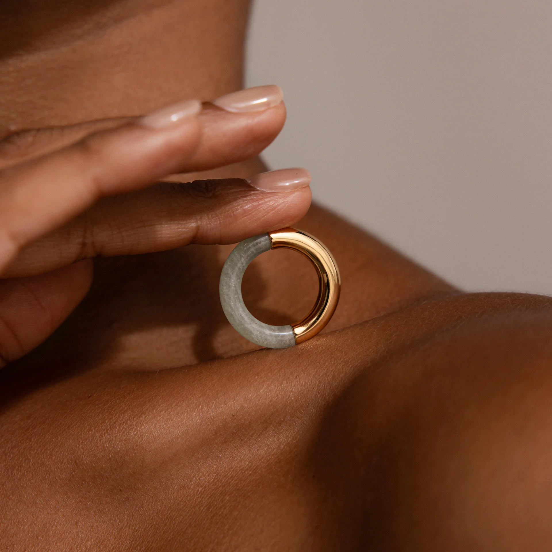 Half Jade Ring - Image 8