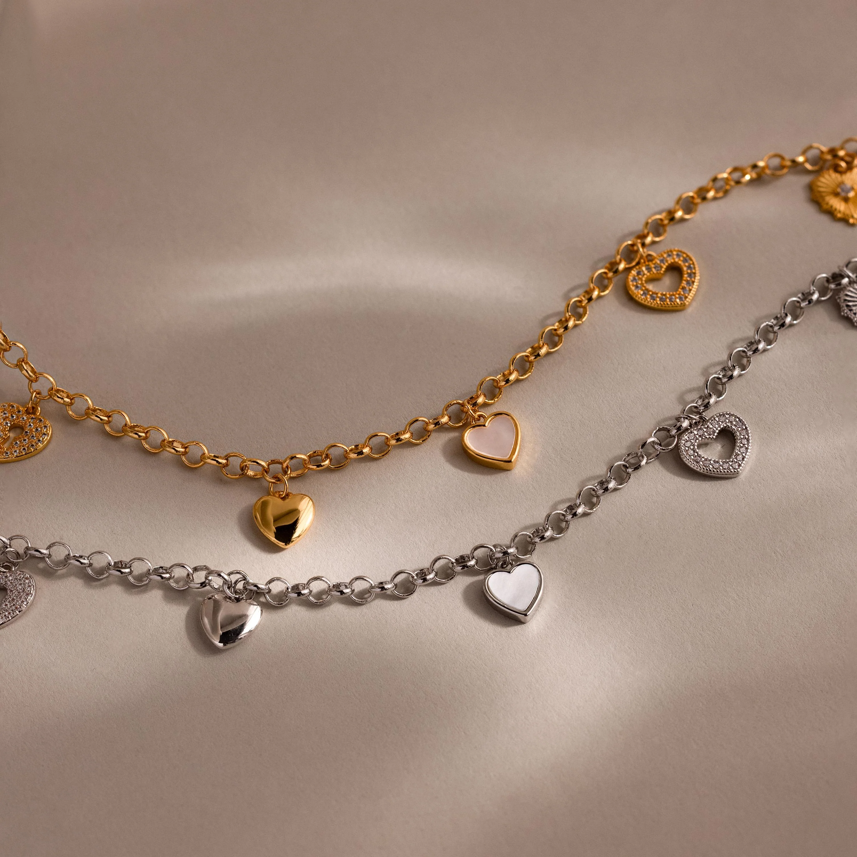 Heart Charm Necklace - Image 6