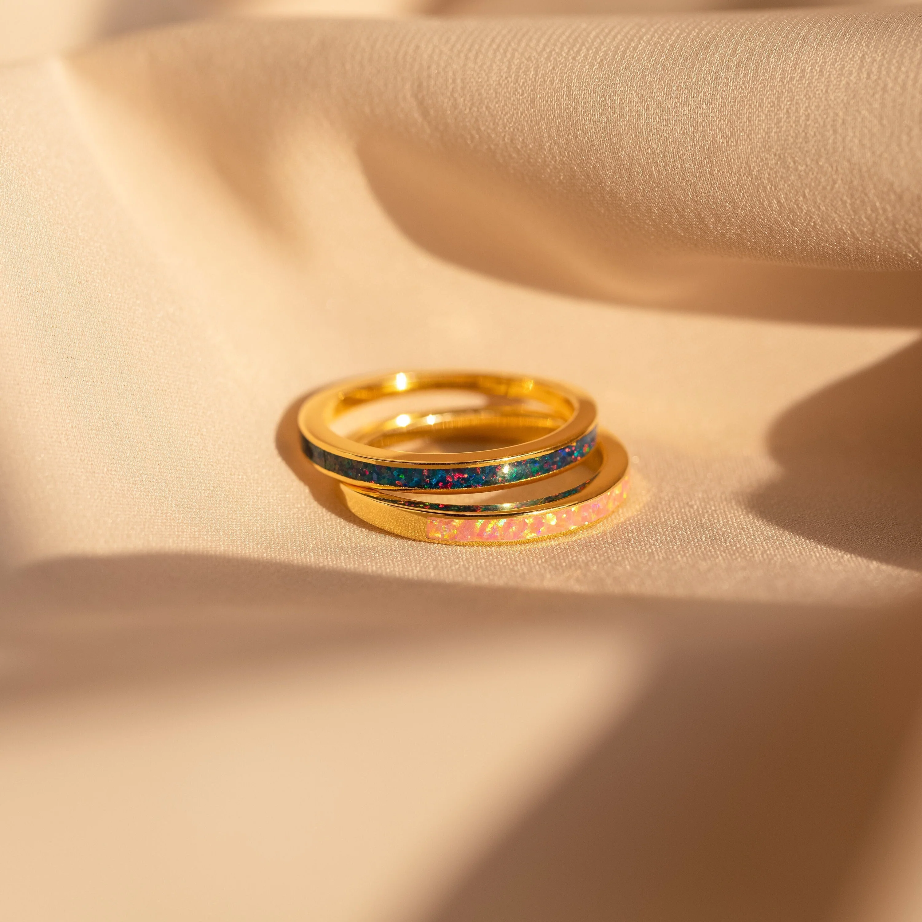 Indigo Opal Inlay Band - Image 5