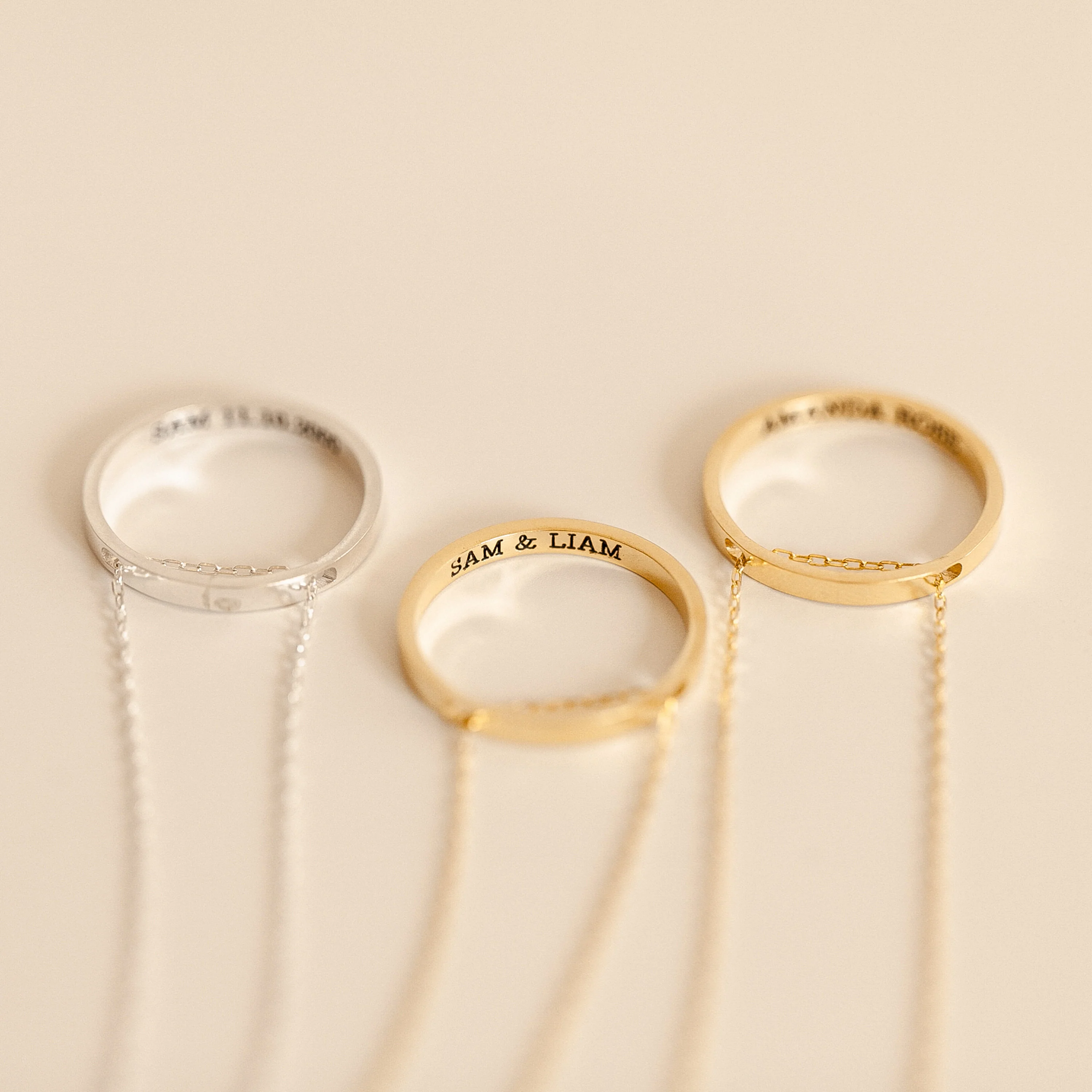 Inner Circle Necklace in 18K Gold - Image 4