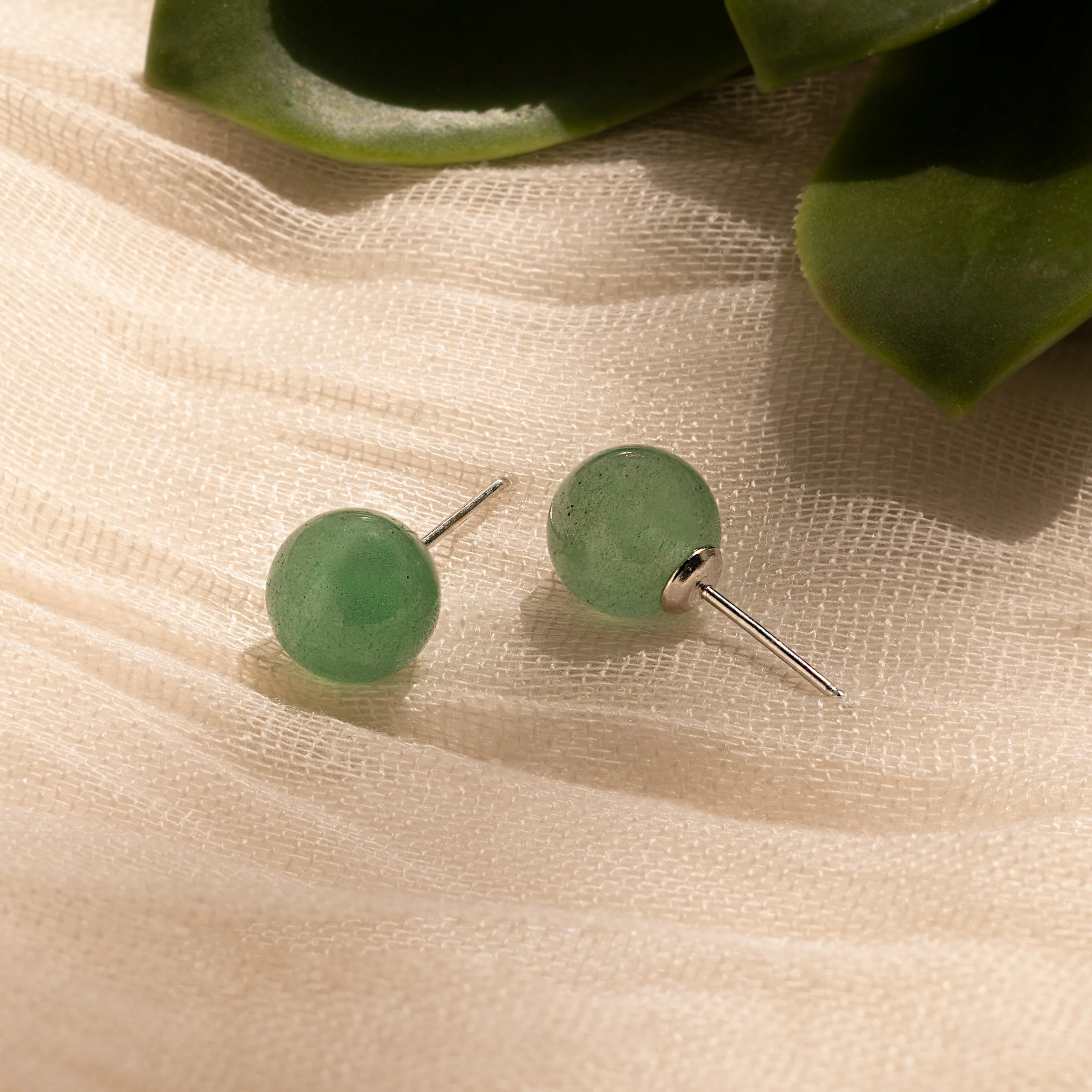 Jade Bead Studs - Image 5