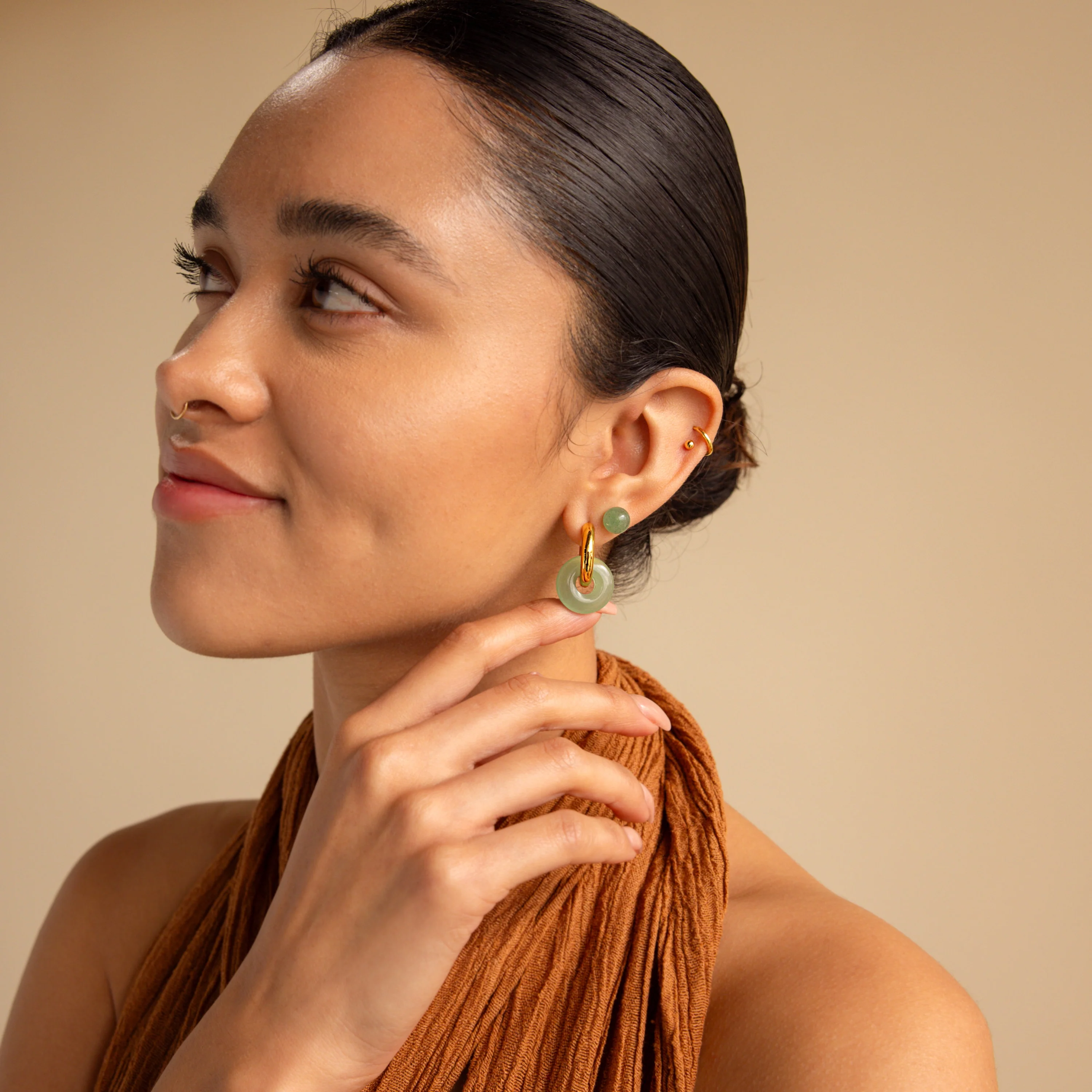 Jade Bead Studs - Image 6