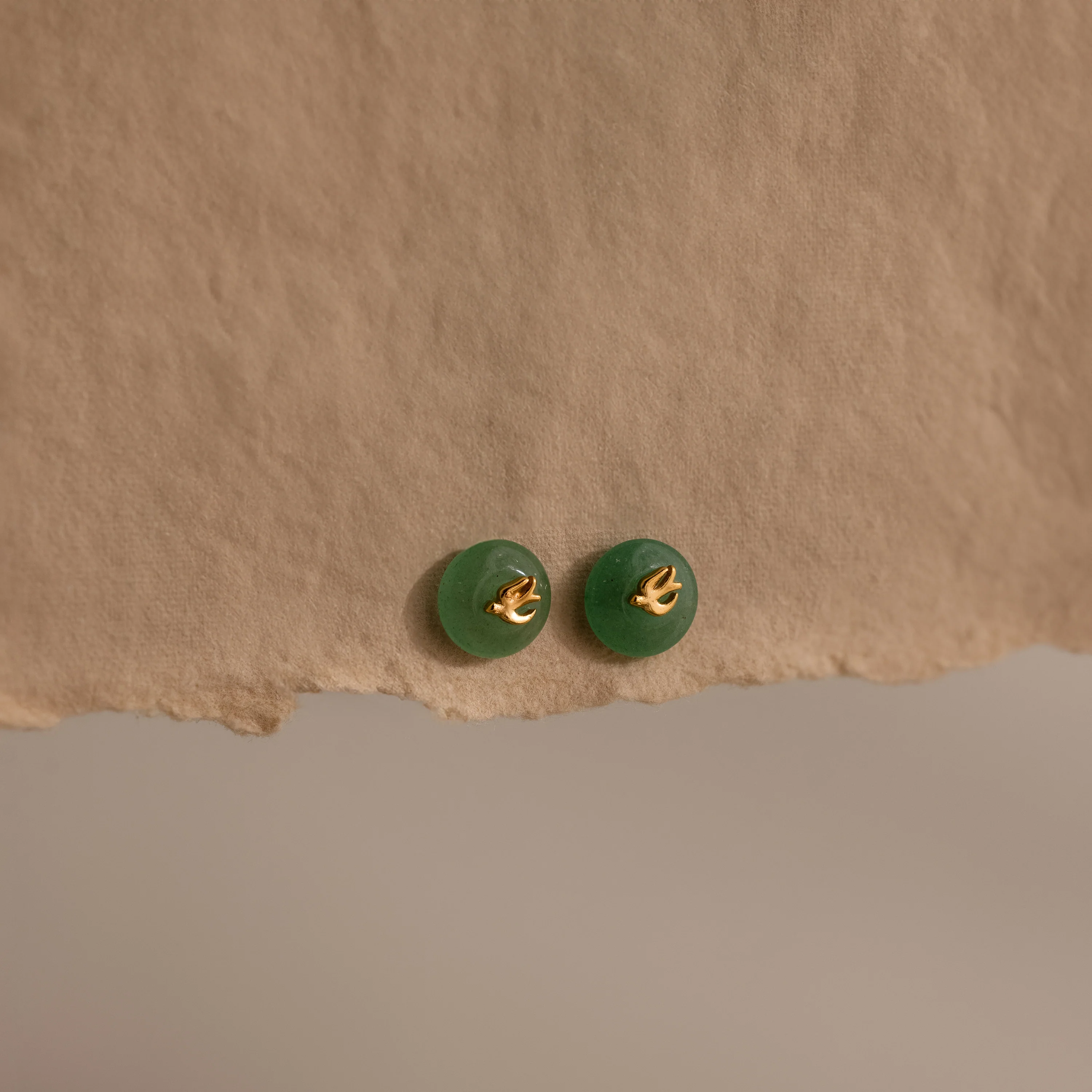 Jade Bird Studs - Image 7