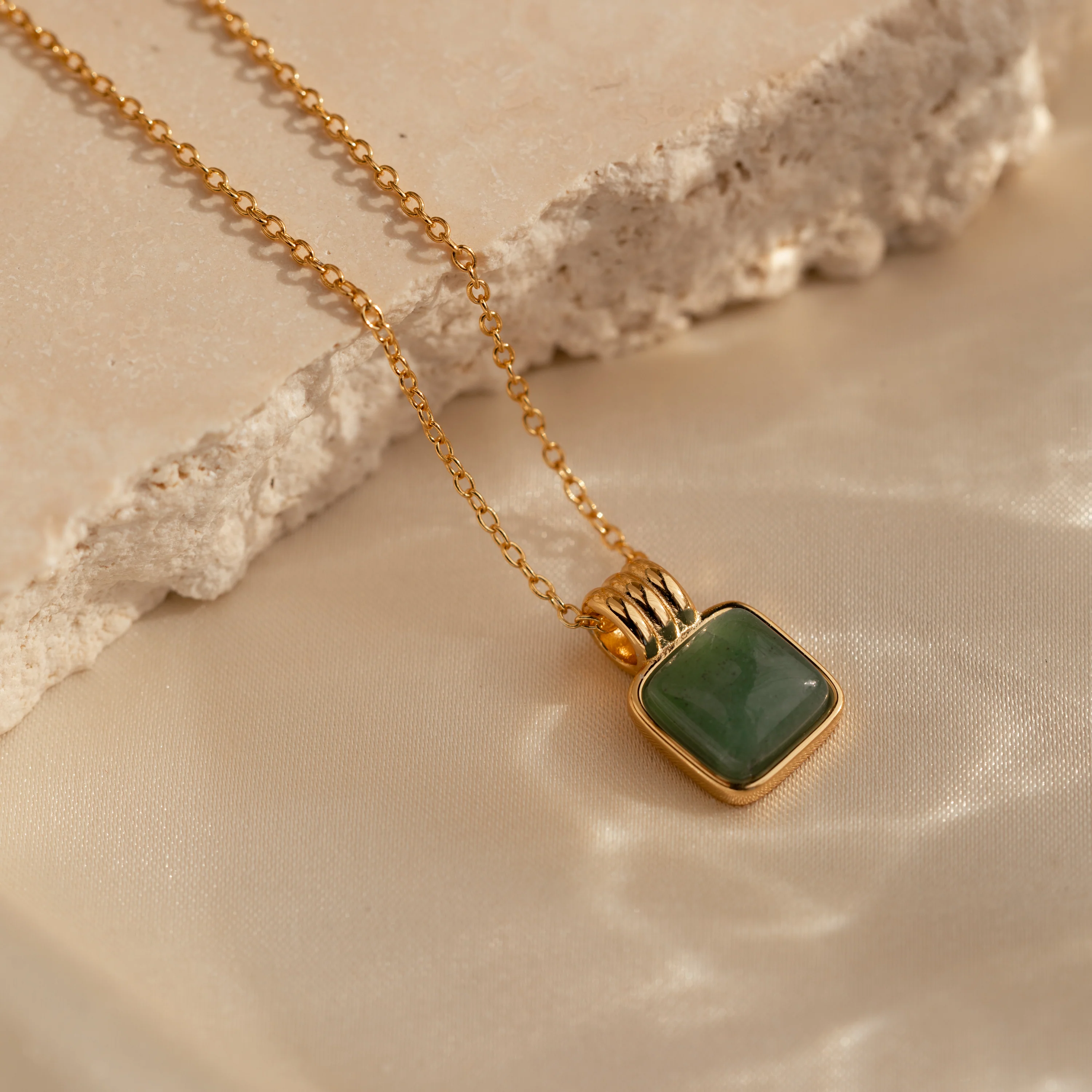 Jade Pendant Necklace - Image 3
