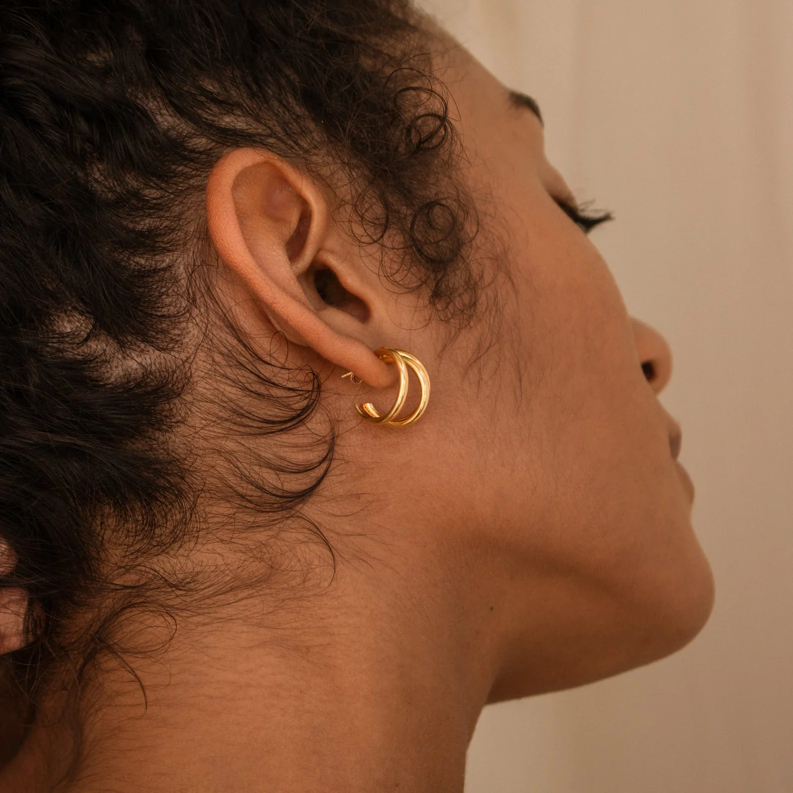 Jenna Triple Hoops - Image 7