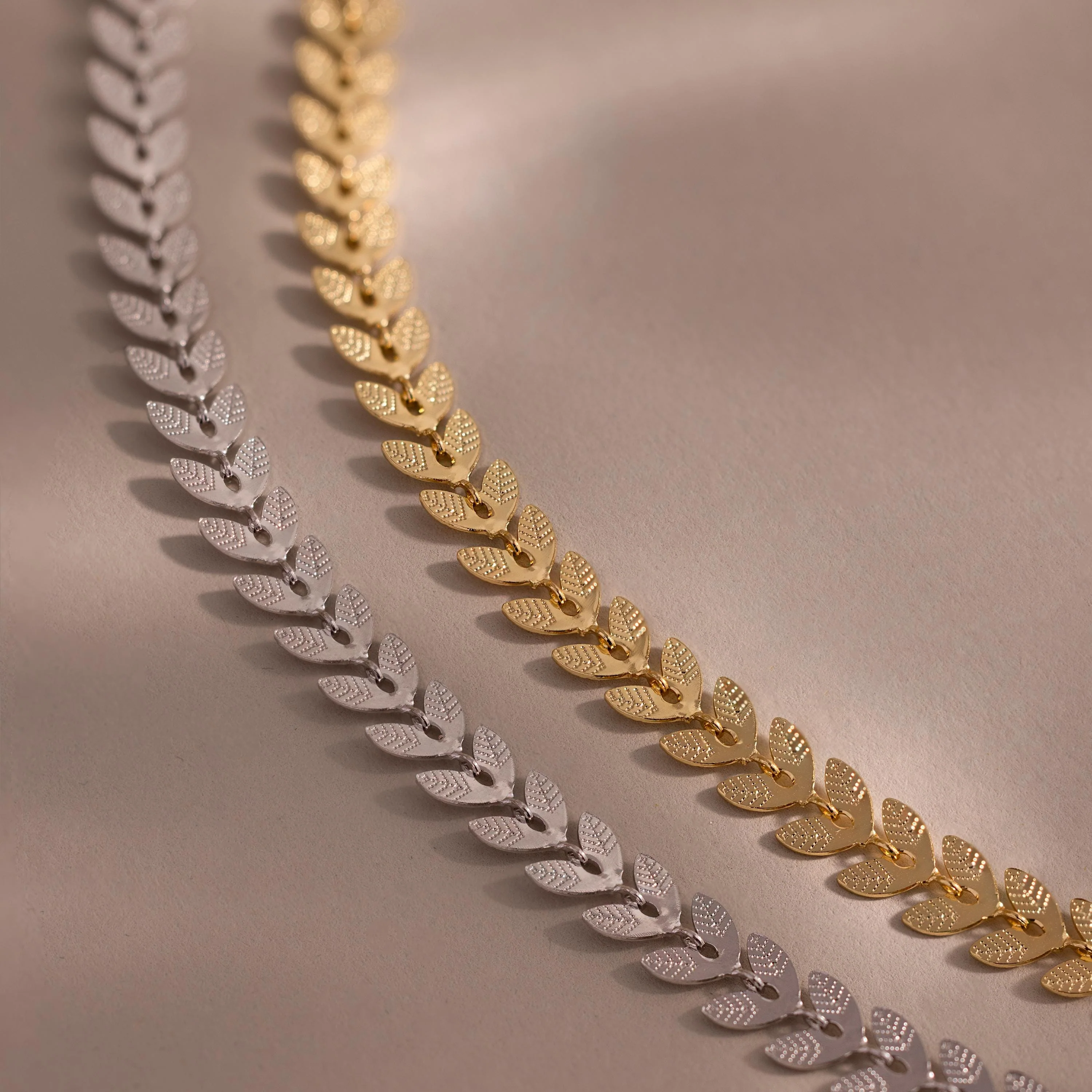 Leaf Link Bracelet - Image 3