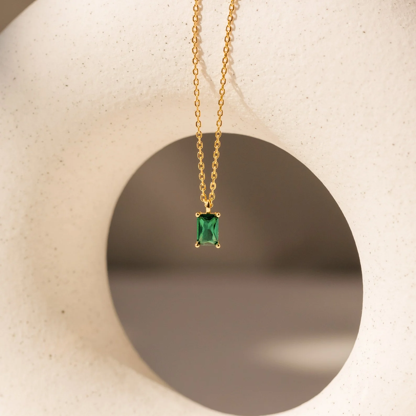 Maia Emerald Necklace - Image 3