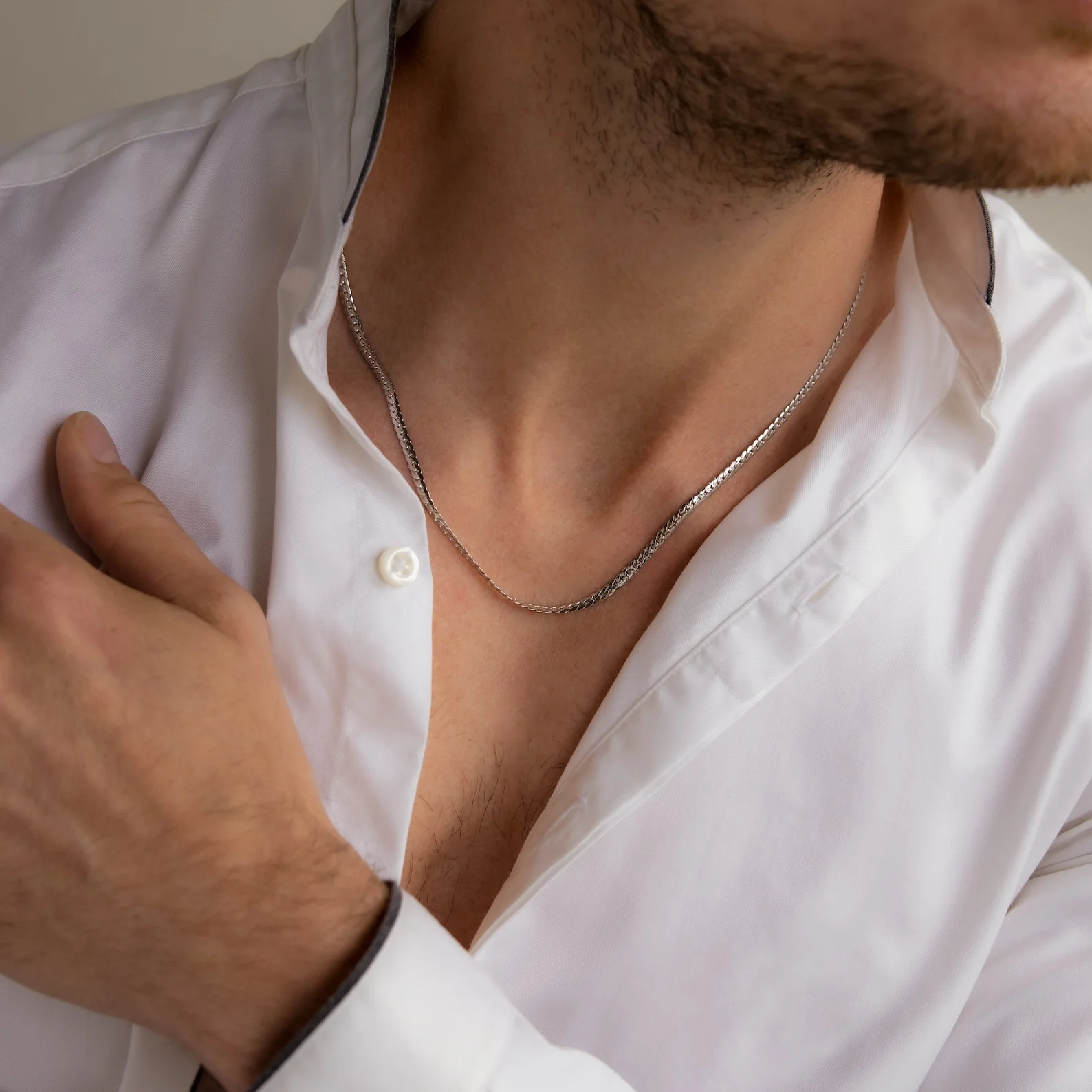 Men's Snake Chain Necklace - Image 5