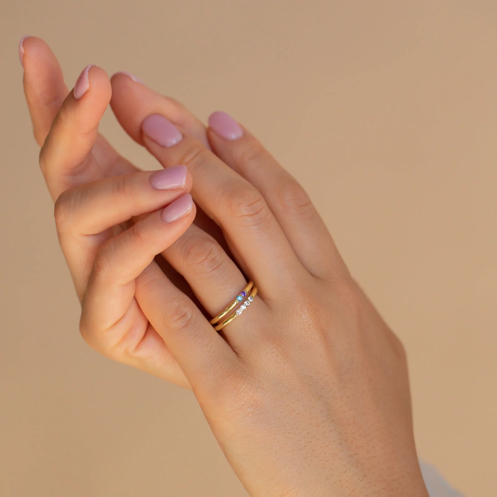 Mini Birthstone Ring - Image 4