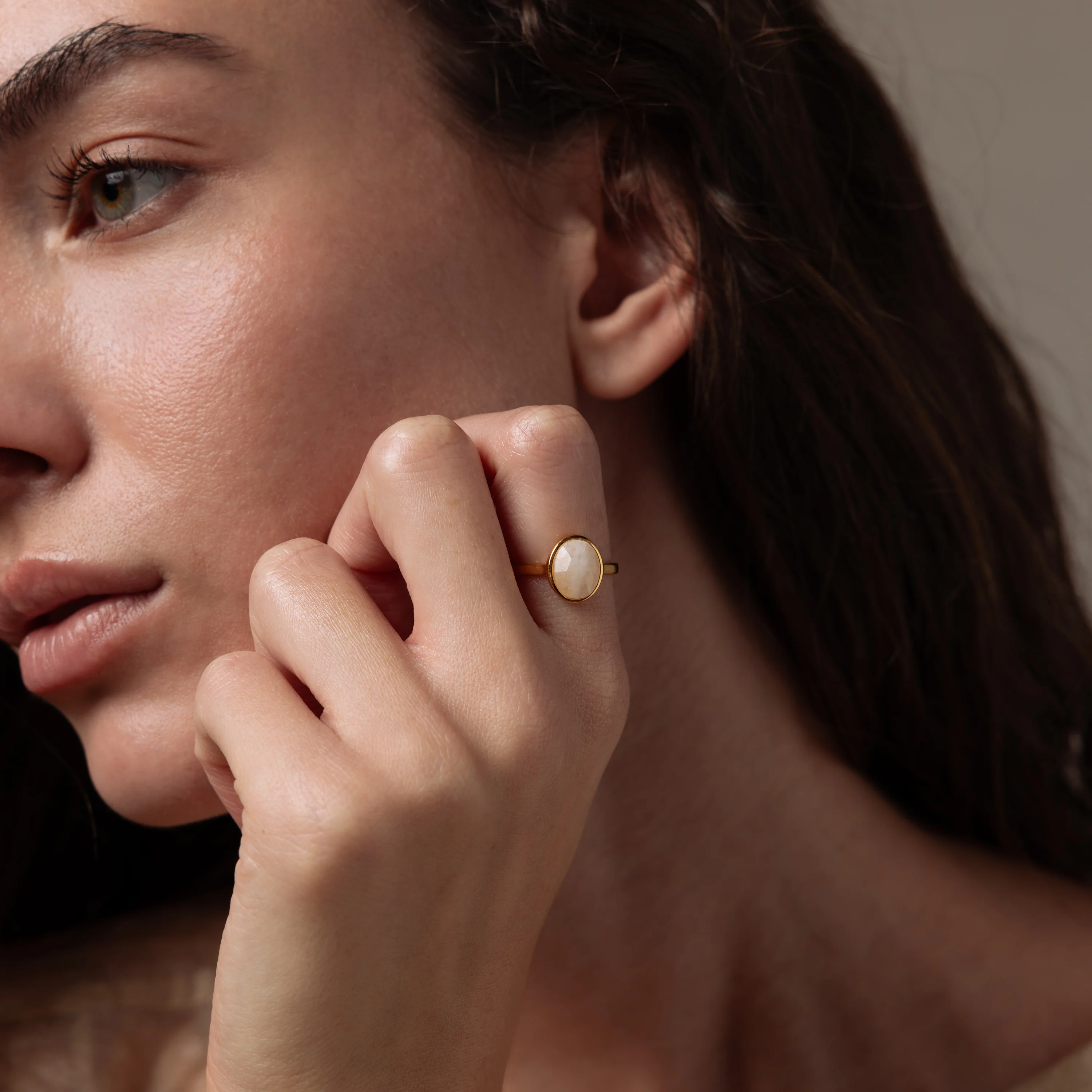 Moonstone Signet Ring - Image 2