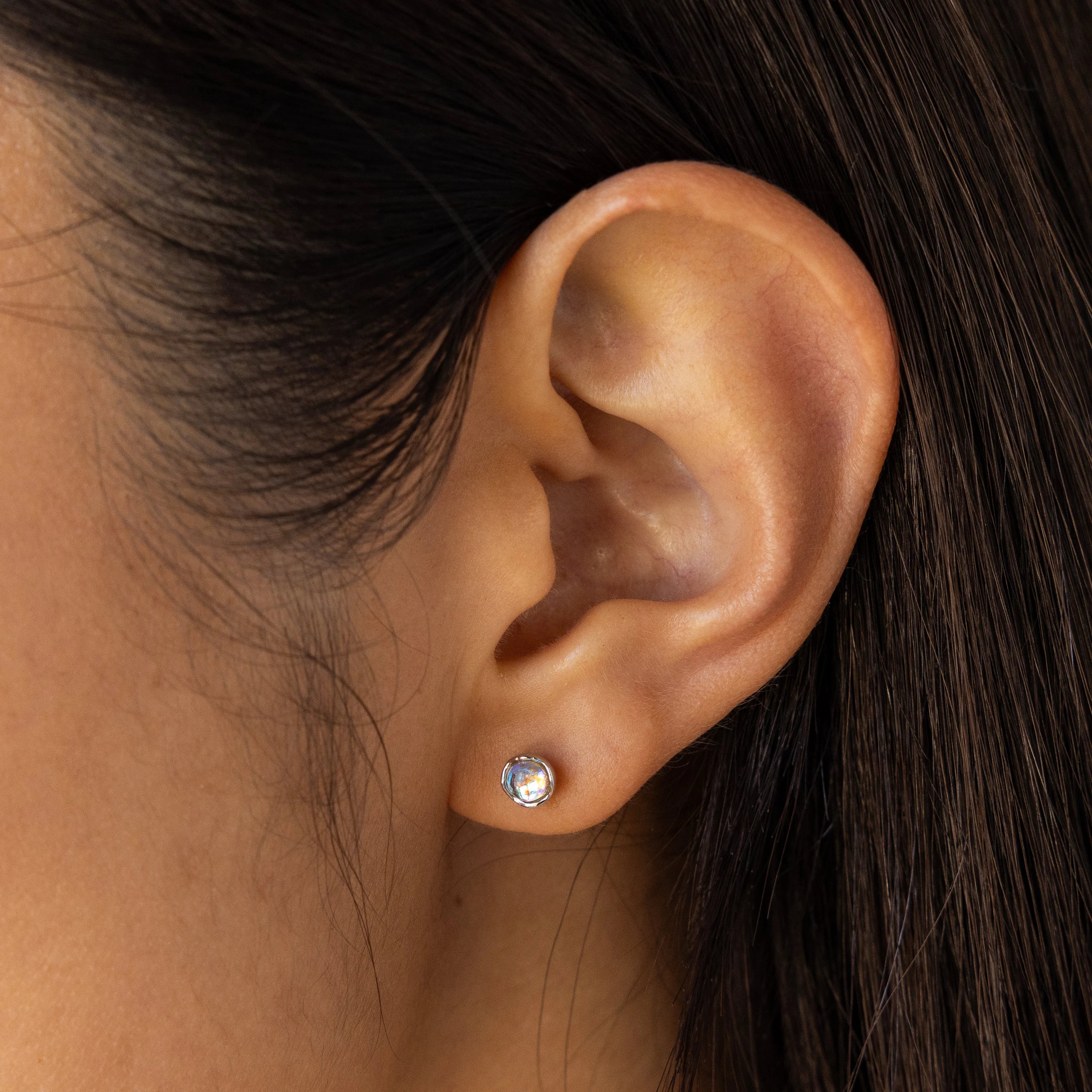 Moonstone Studs - Image 4