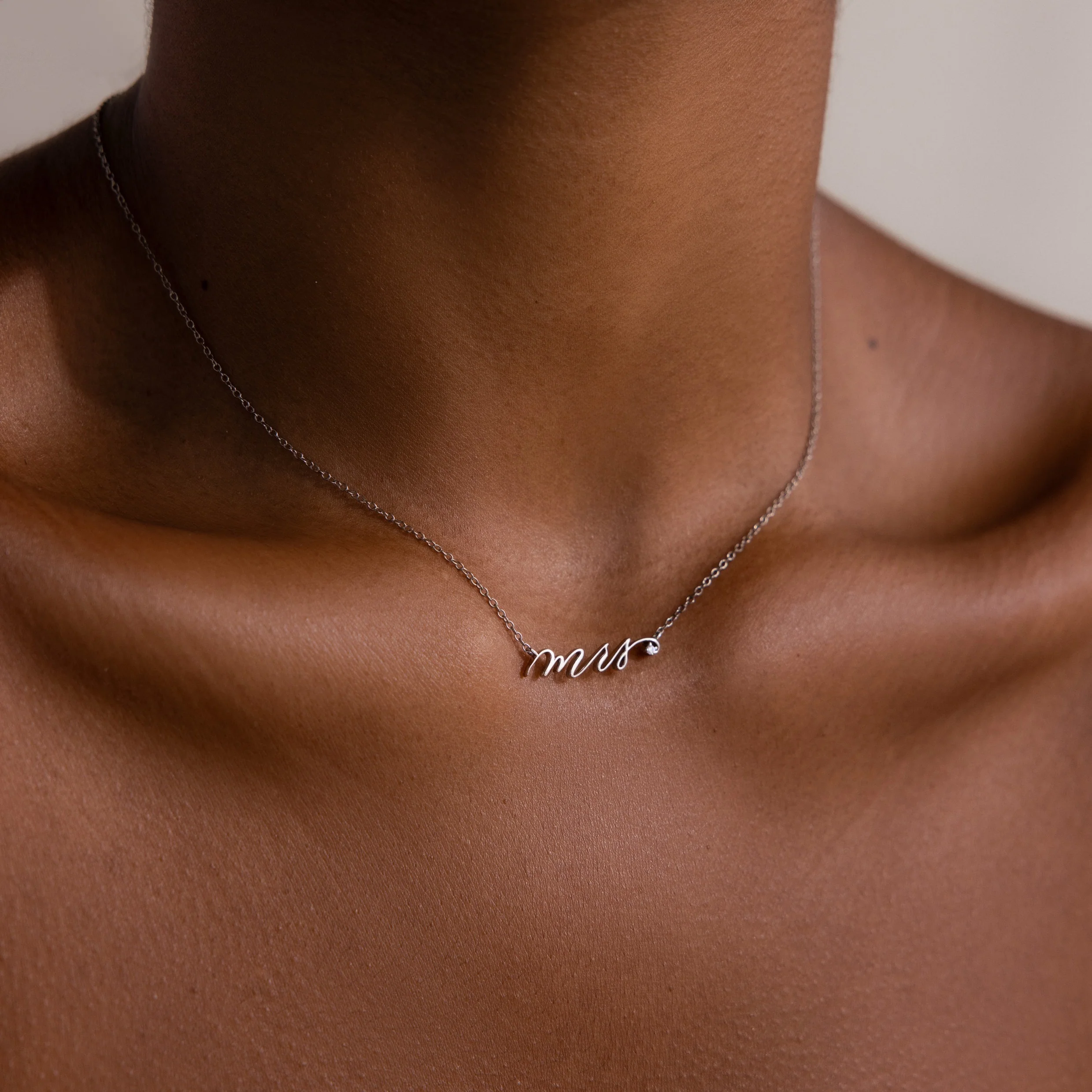 Mrs. Necklace in Silver - Image 2