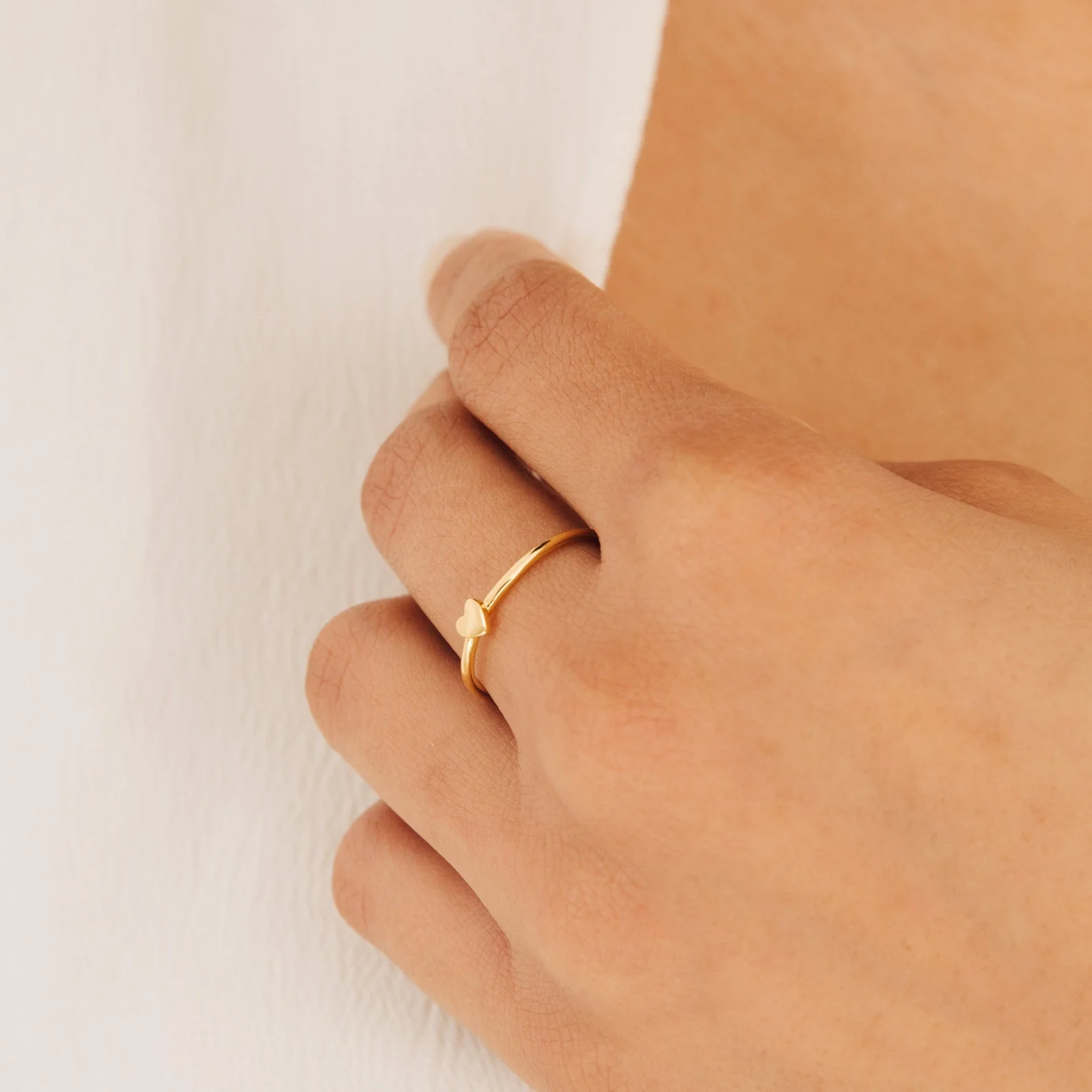 Nala Tiny Heart Ring - Image 7