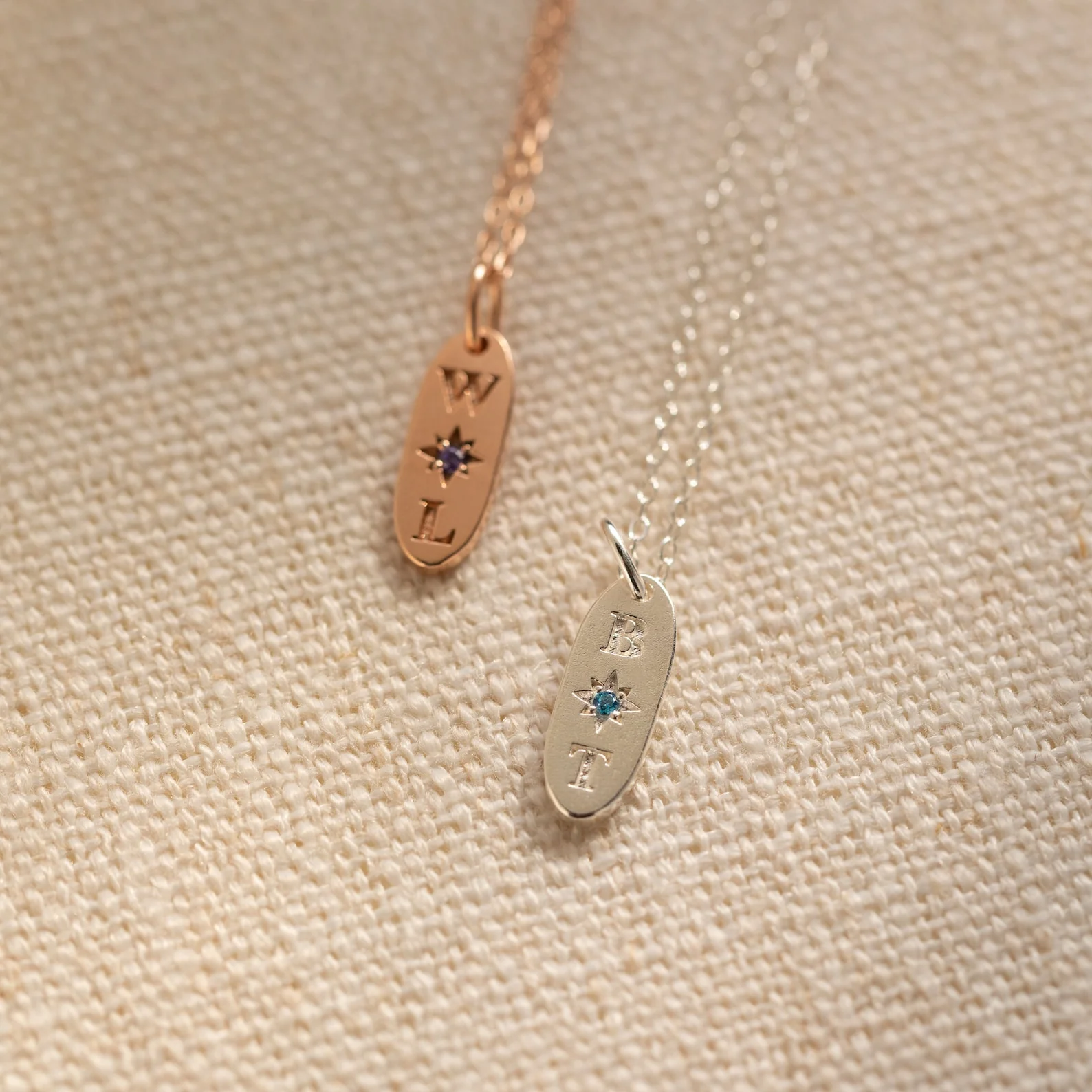 Newsletter Oval Tag Necklace - Image 5
