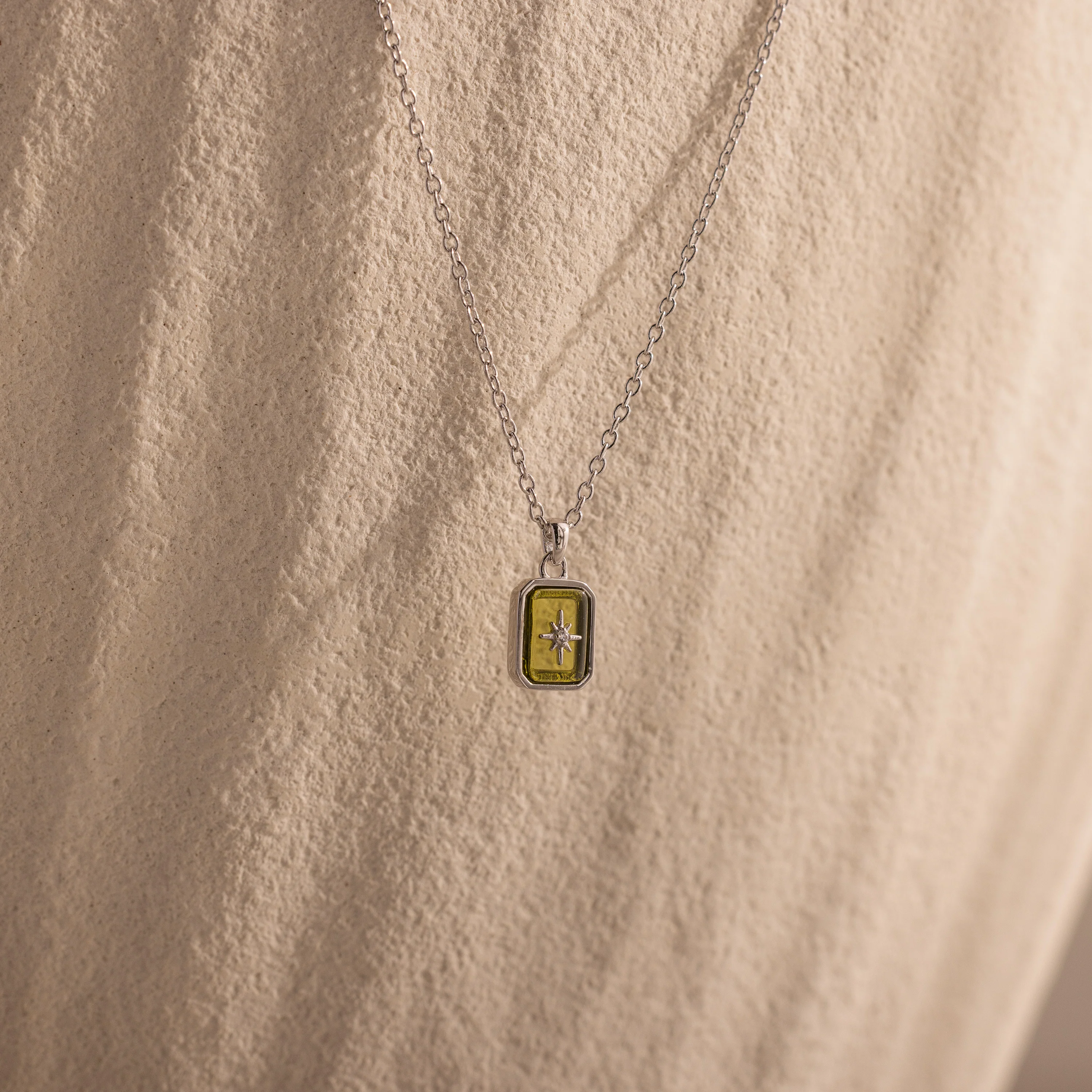 North Star Peridot Necklace - Image 3