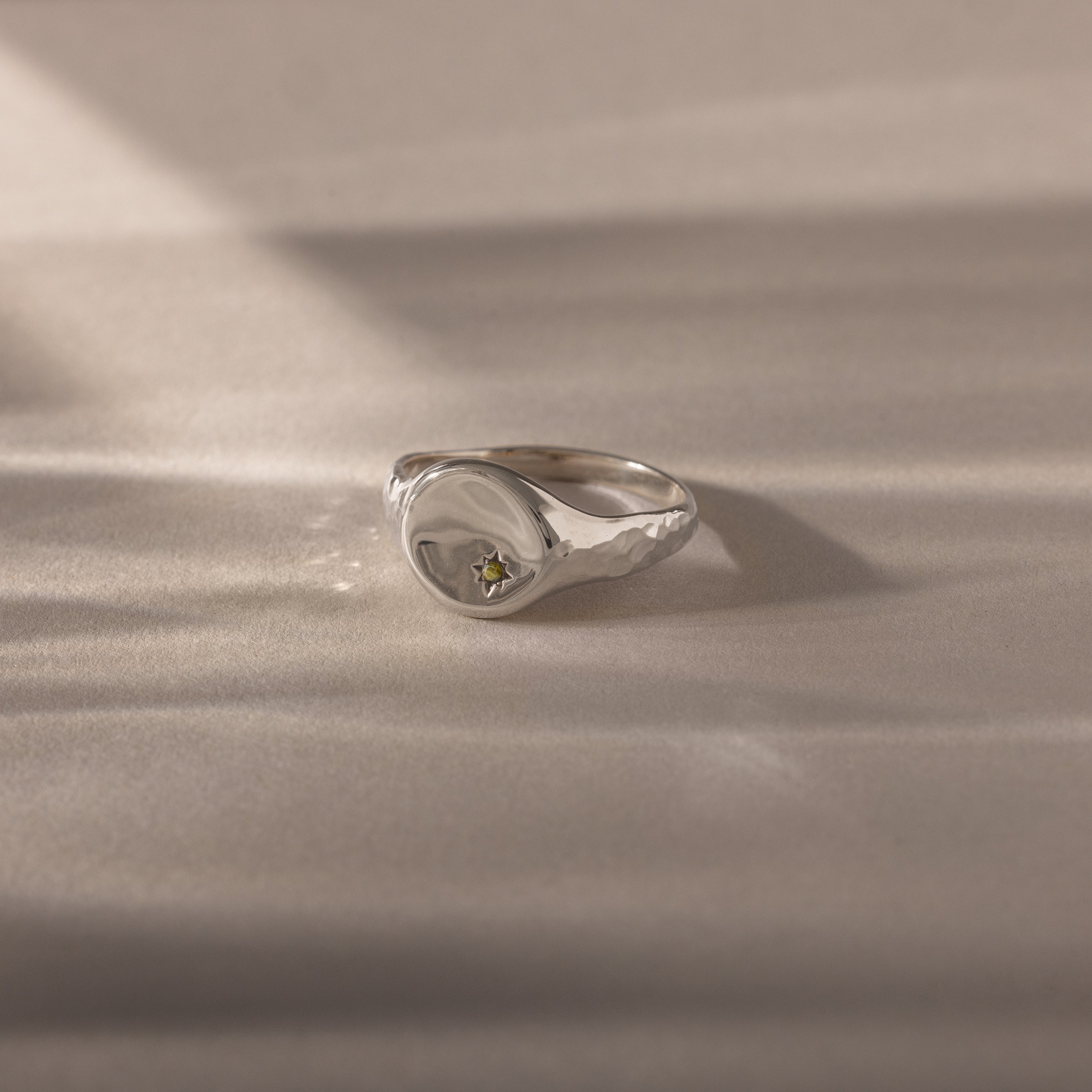 North Star Ruby Signet Ring - Image 5