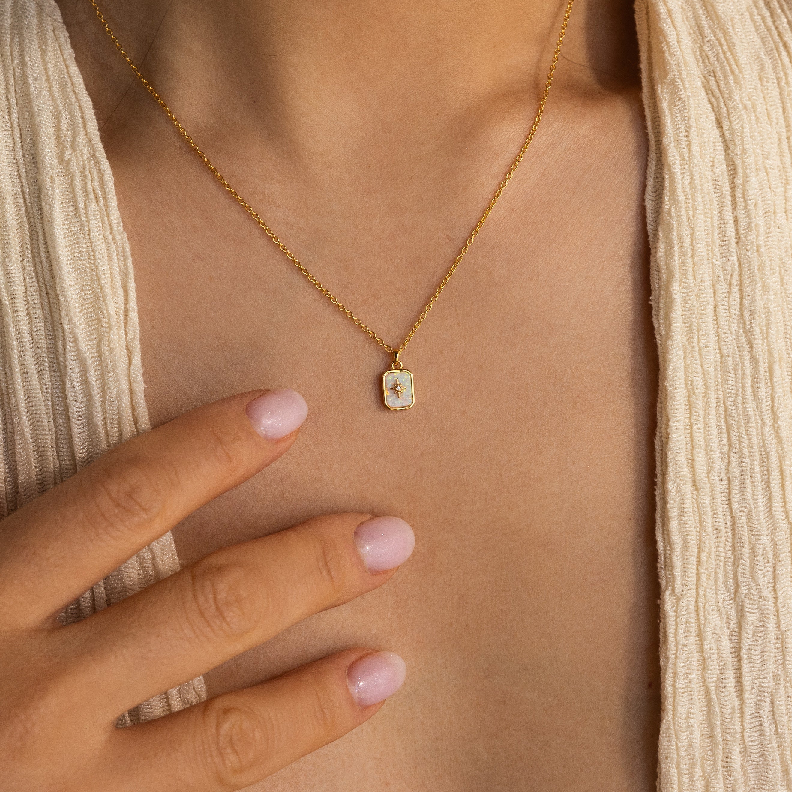 North Star Gemstone Necklace - Image 2