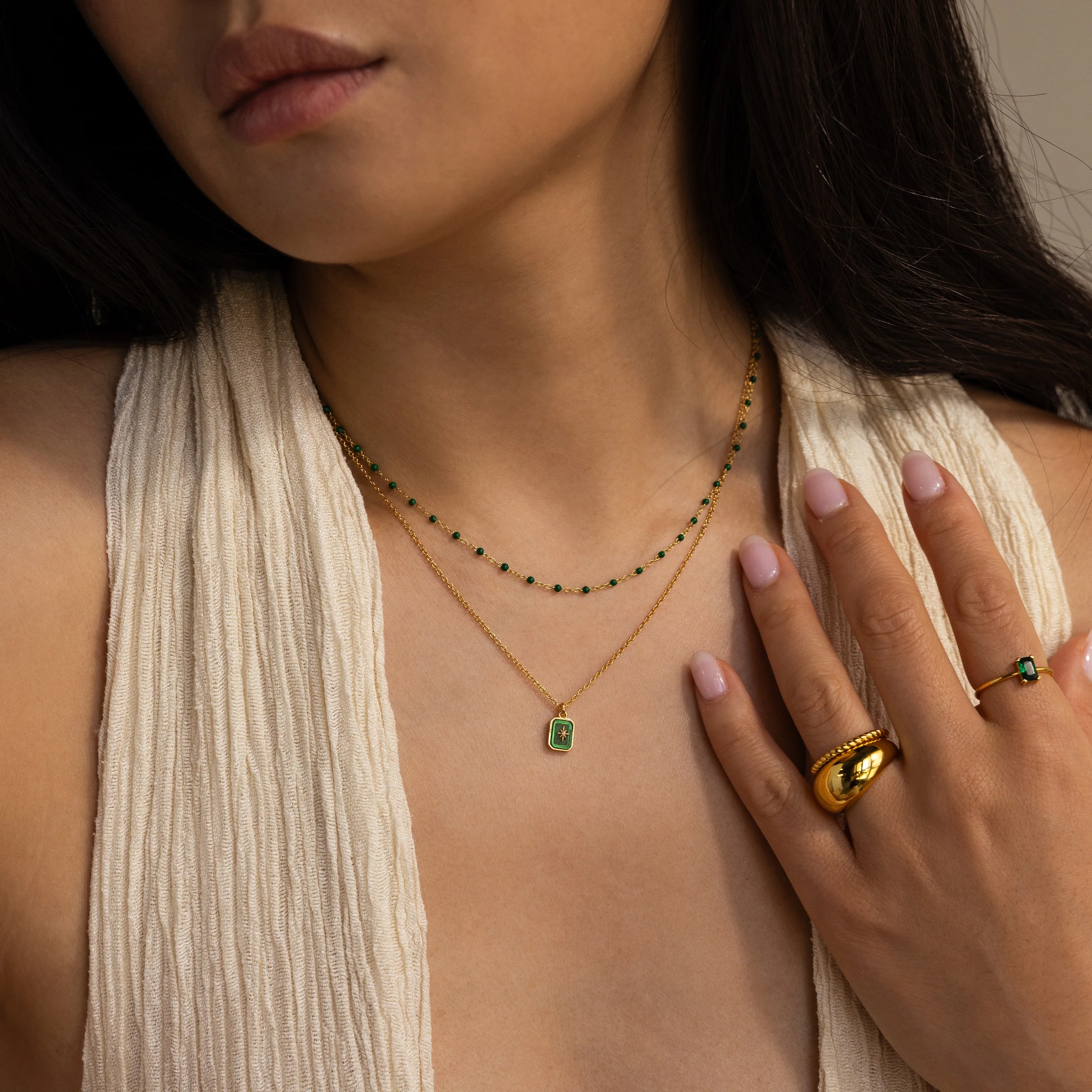 North Star Gemstone Necklace - Image 5
